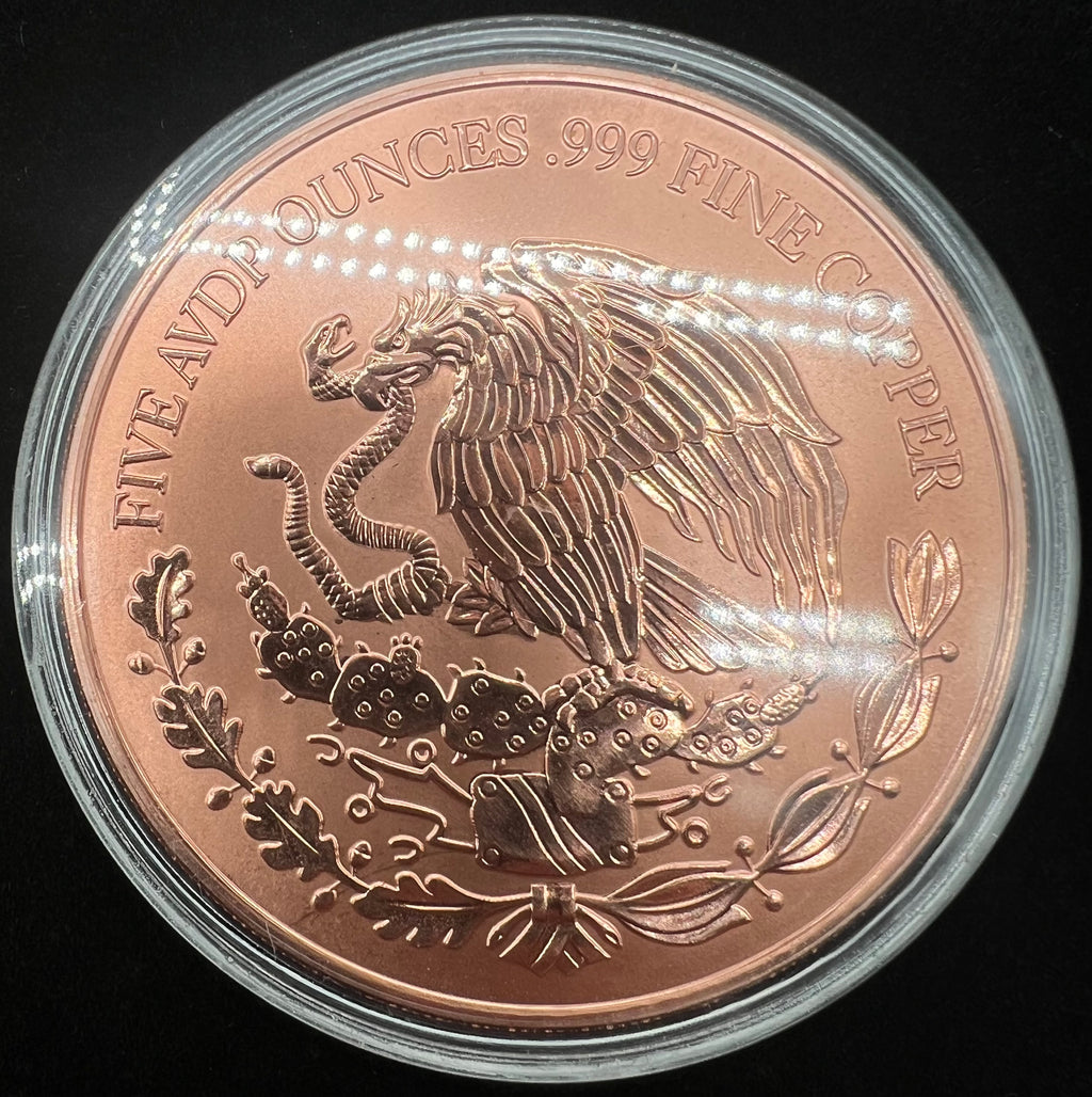 5oz Copper Mexico Libertad 2024