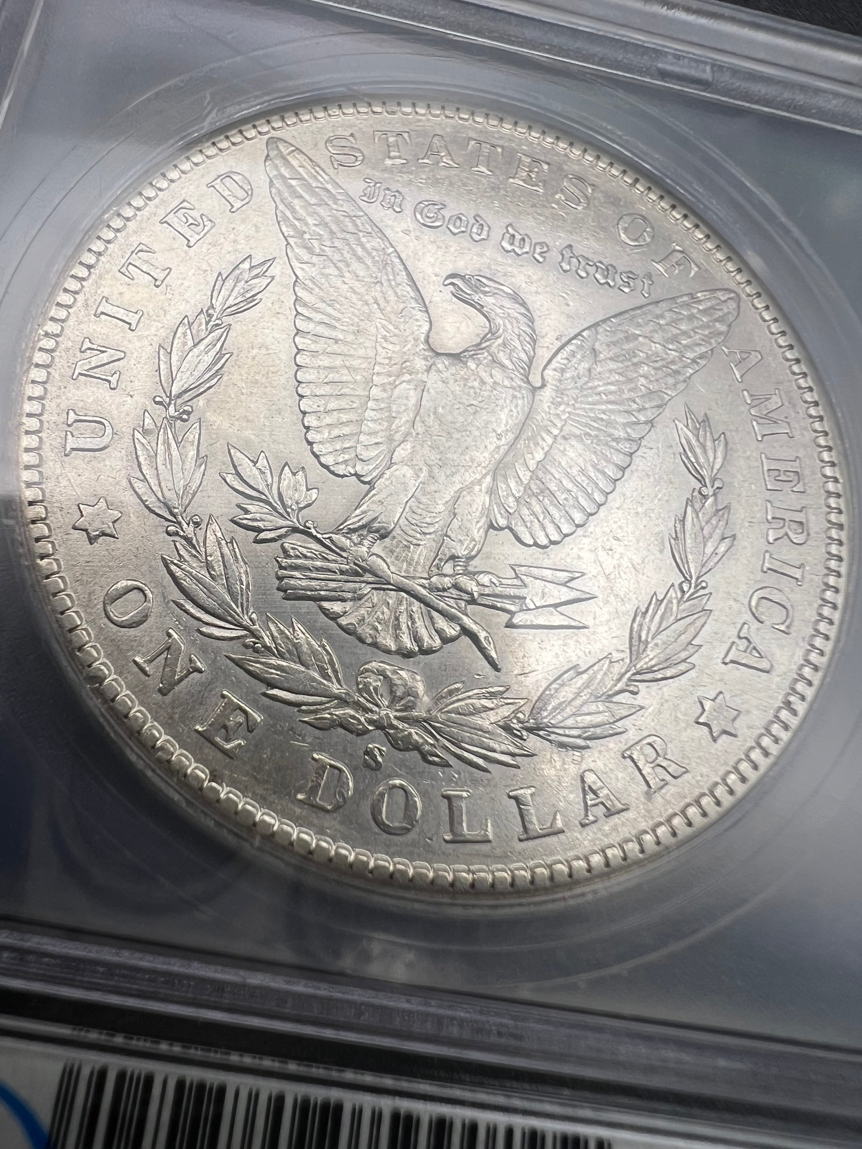 1902-S EF45 Morgan Silver Dollar ICG
