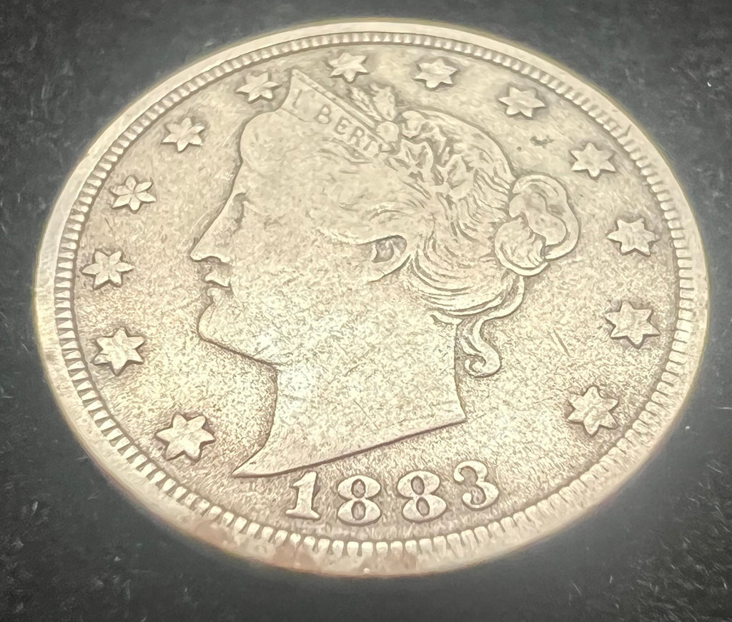 1883 V Nickel No Cents