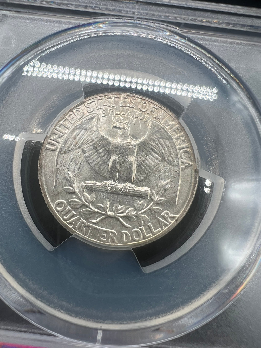 1945 MS65 Washington Quarter PCGS Toning