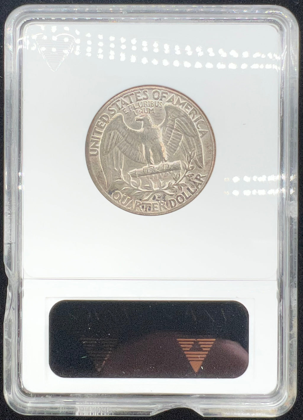 1934-D AU53 Details Washington Quarter ANACS Soapbox
