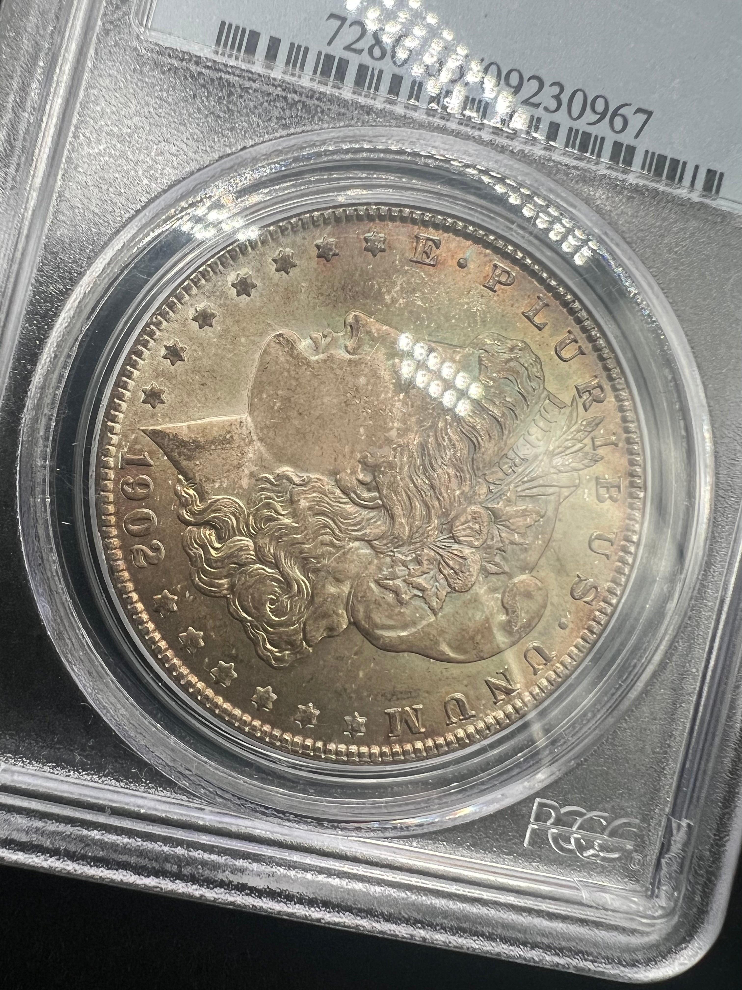 1902-O MS65 Morgan Silver Dollar PCGS