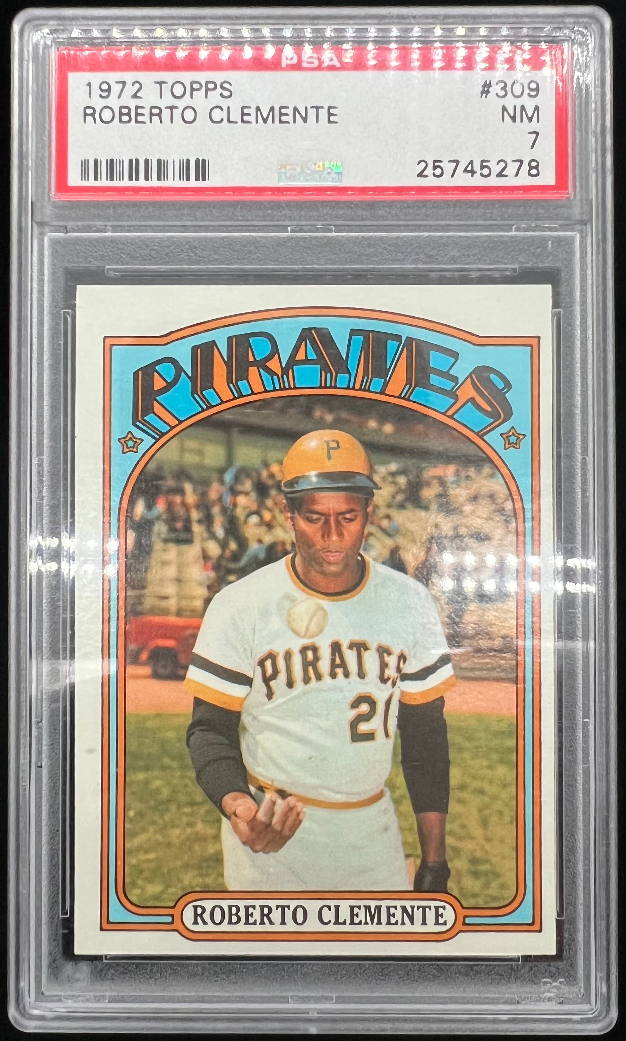 1972 Topps Roberto Clemente #309 PSA 7