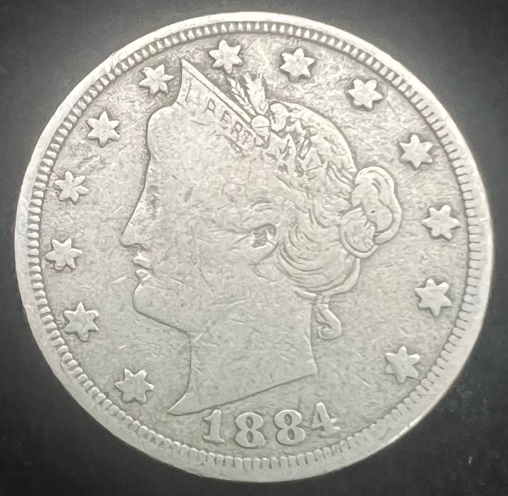 1884 V Nickel