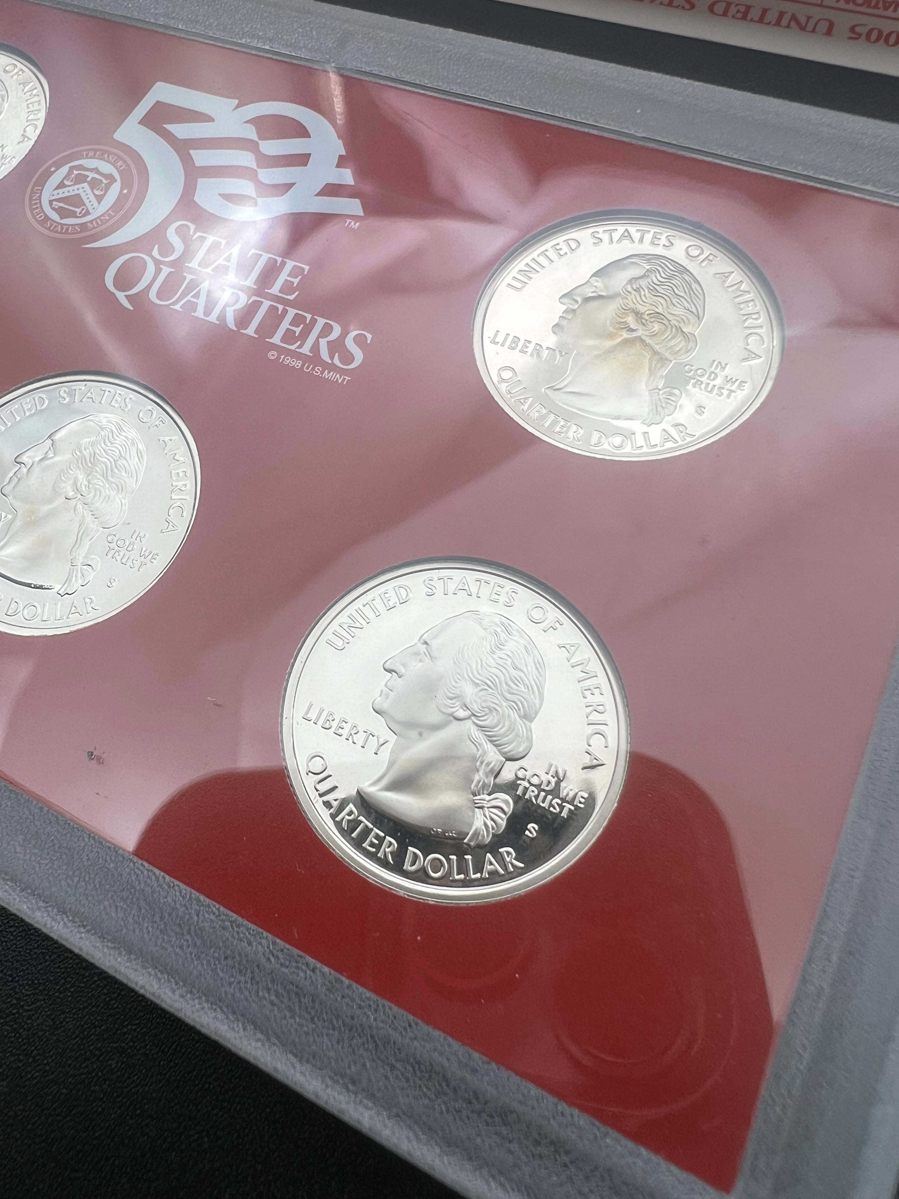 2005-S 90% Silver US Mint Silver Proof Set
