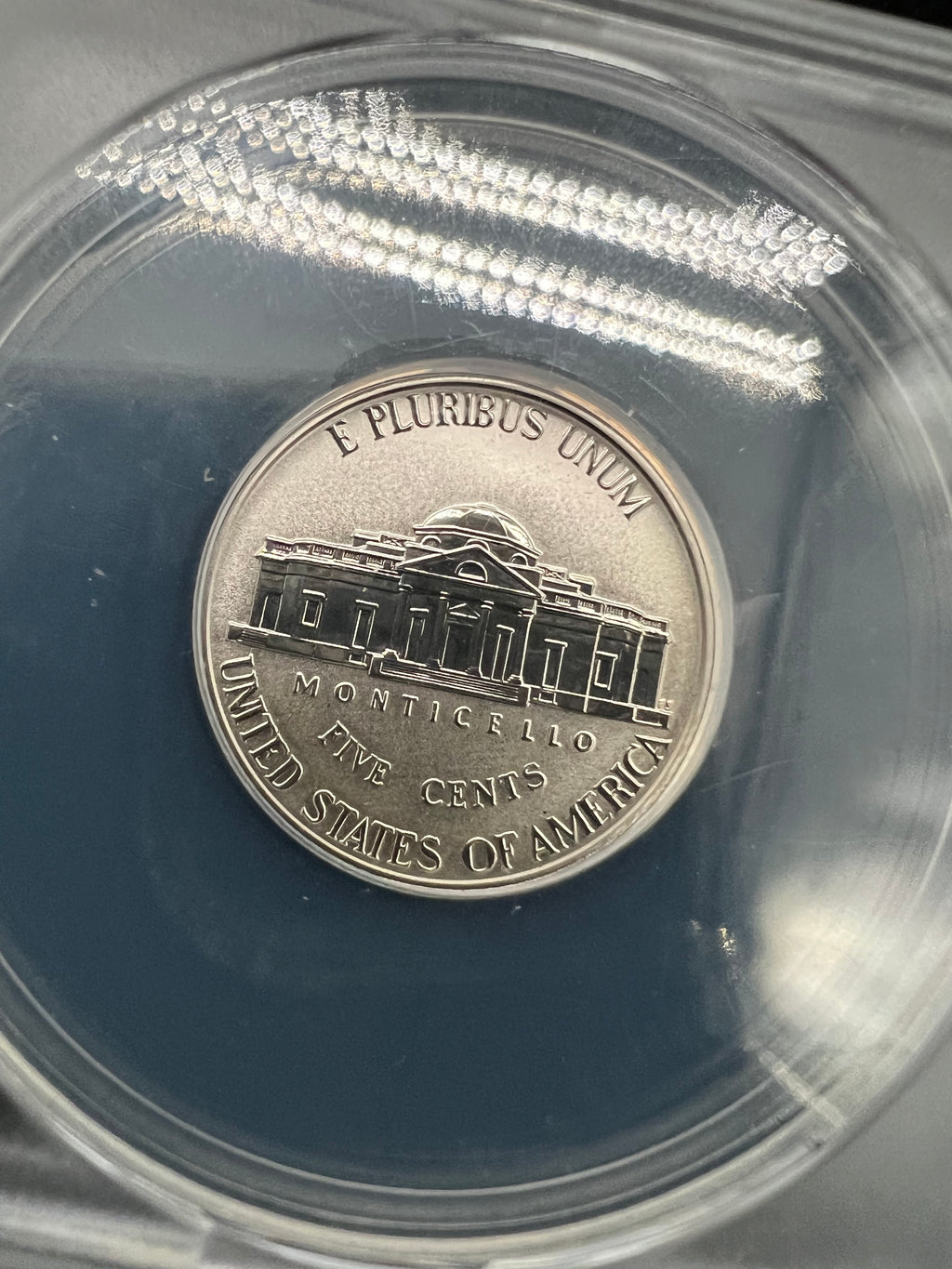 2018-S RP70 DCAM Jefferson Nickel ANACS Reverse Proof