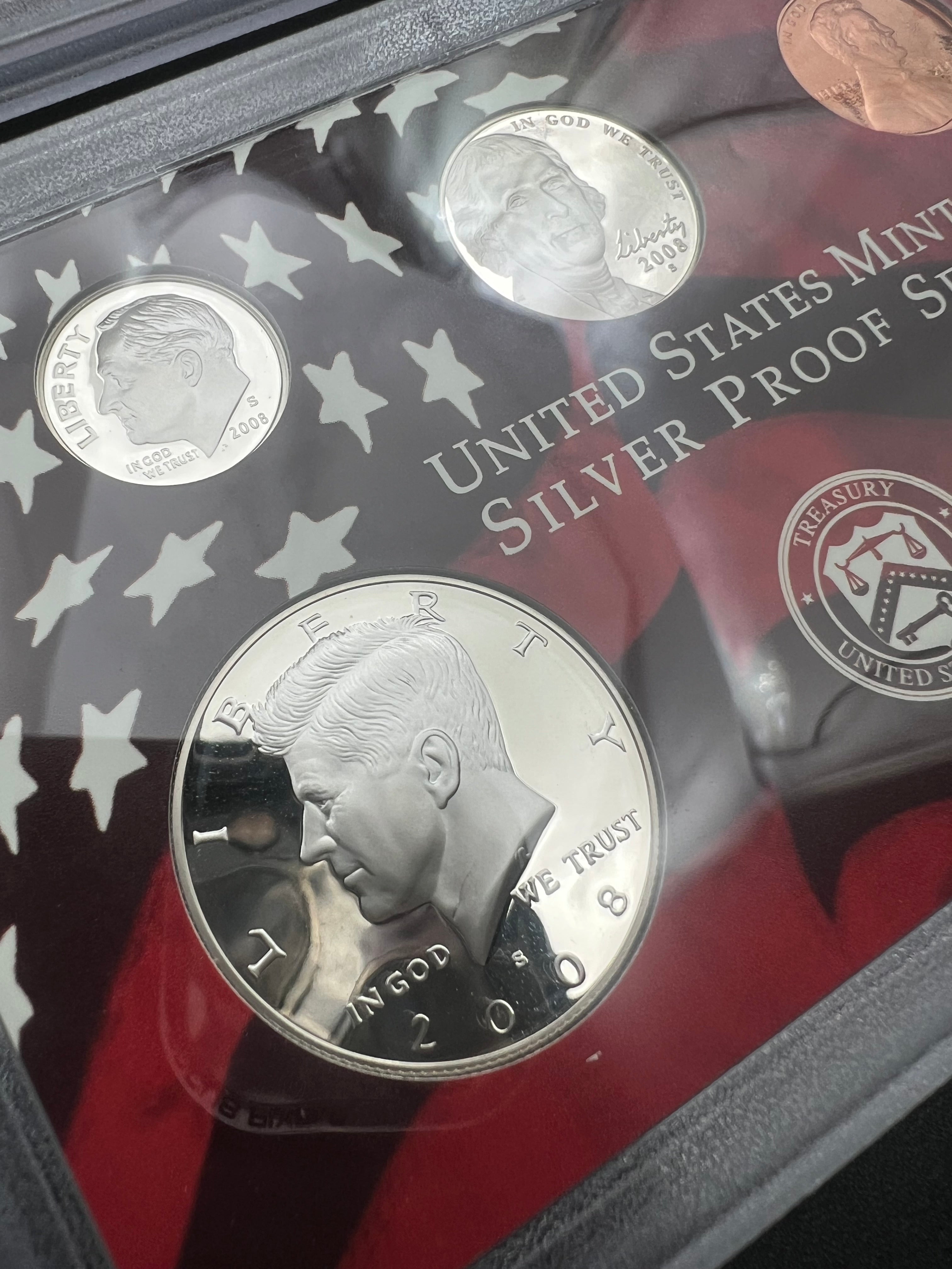 2008-S 90% Silver US Mint Proof Set