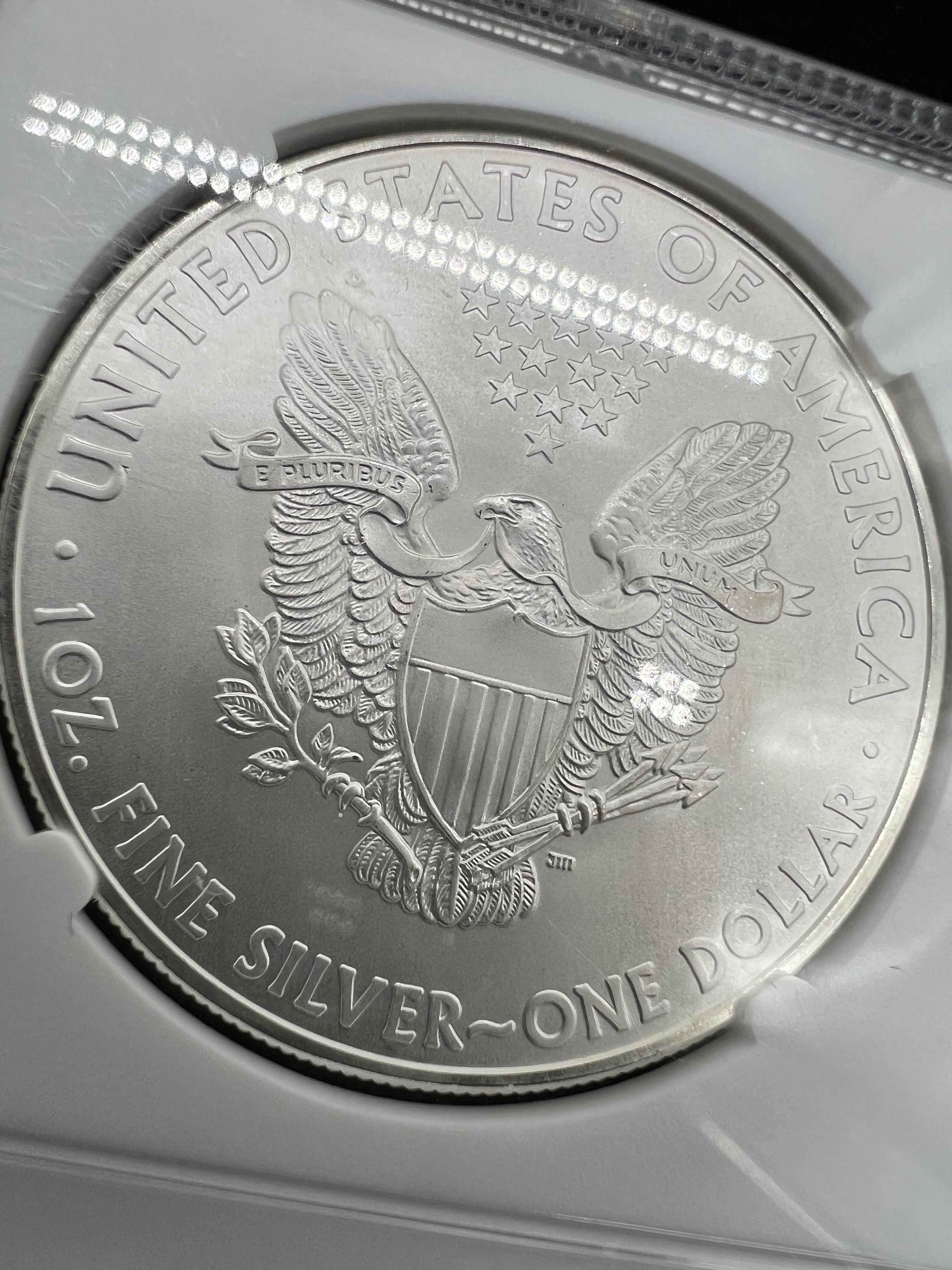 2010 MS70 American Silver Eagle NGC