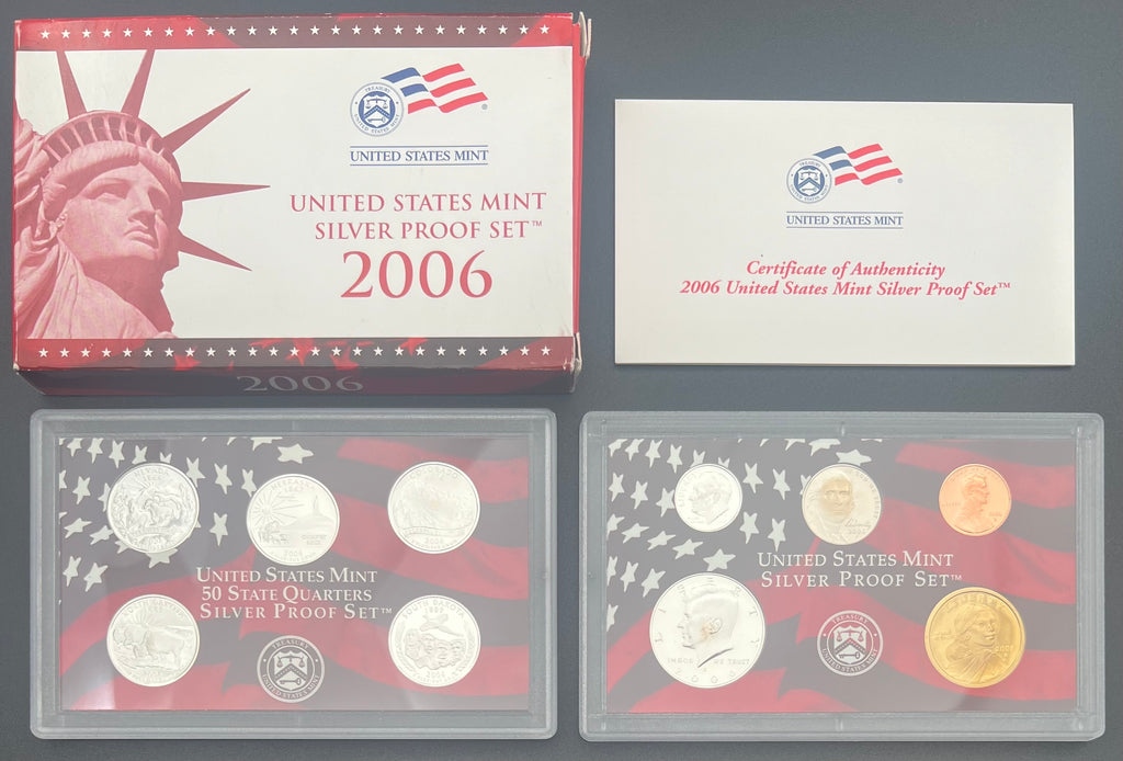 2006-S 90% Silver US Mint Silver Proof Set (2 AVAILABLE)