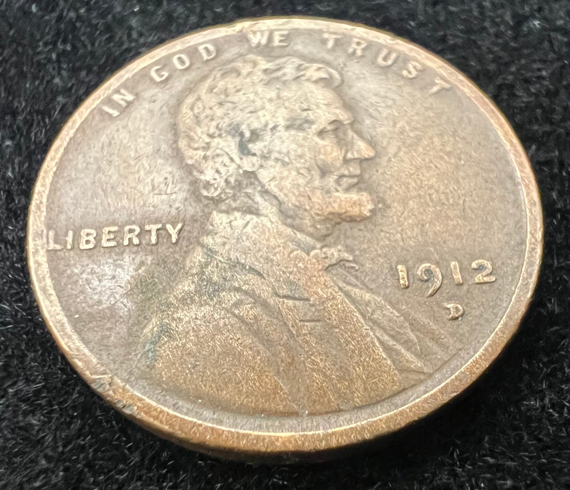 1912-D Lincoln Wheat Cent