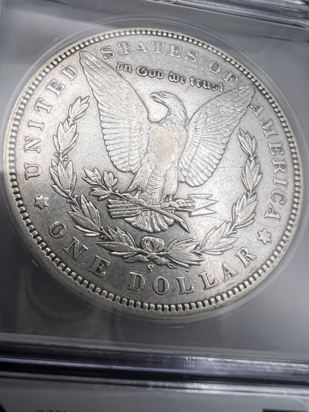 1895-S EF40 Details Morgan Silver Dollar ICG