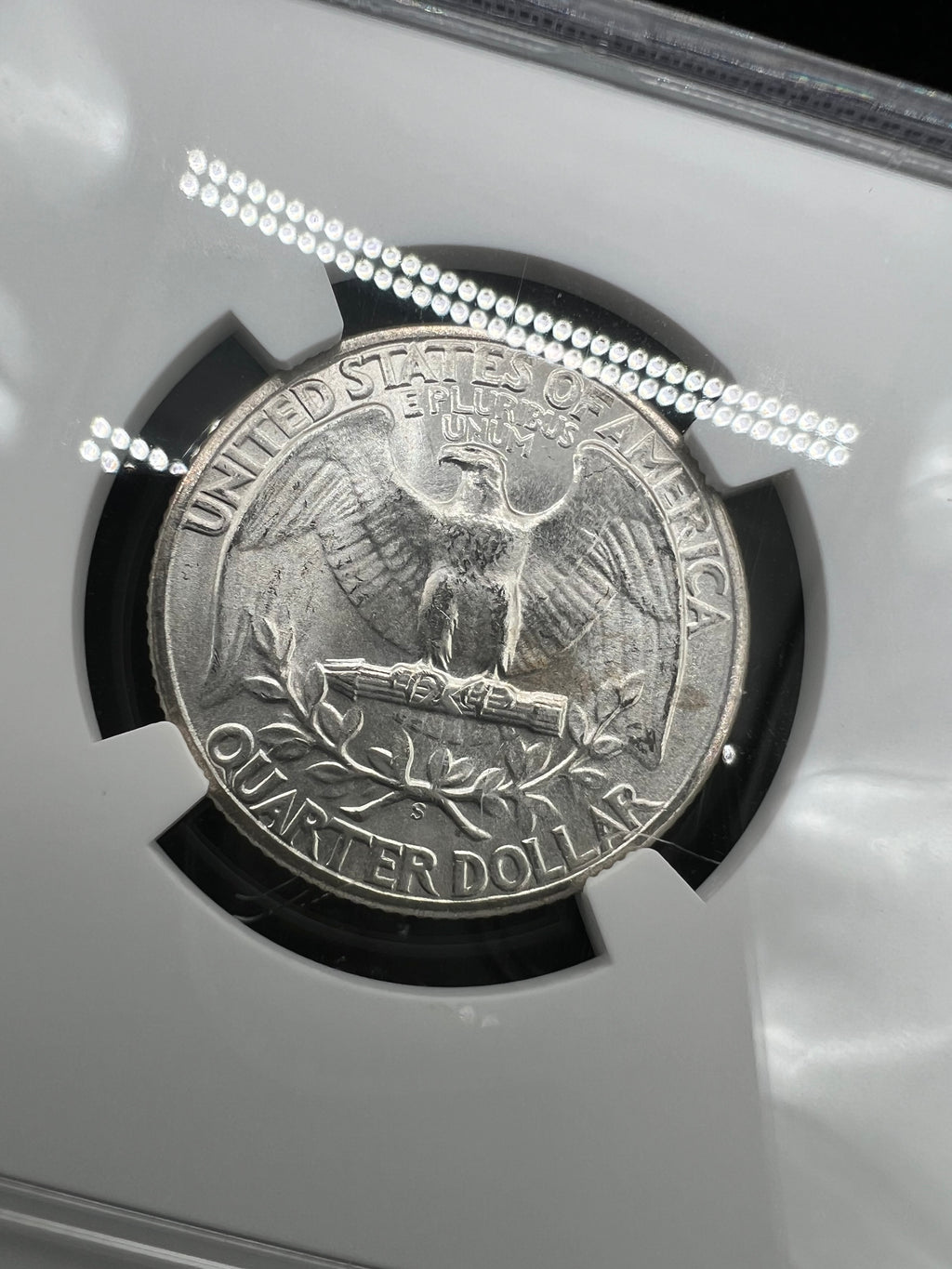 1945-S MS65 Washington Quarter NGC