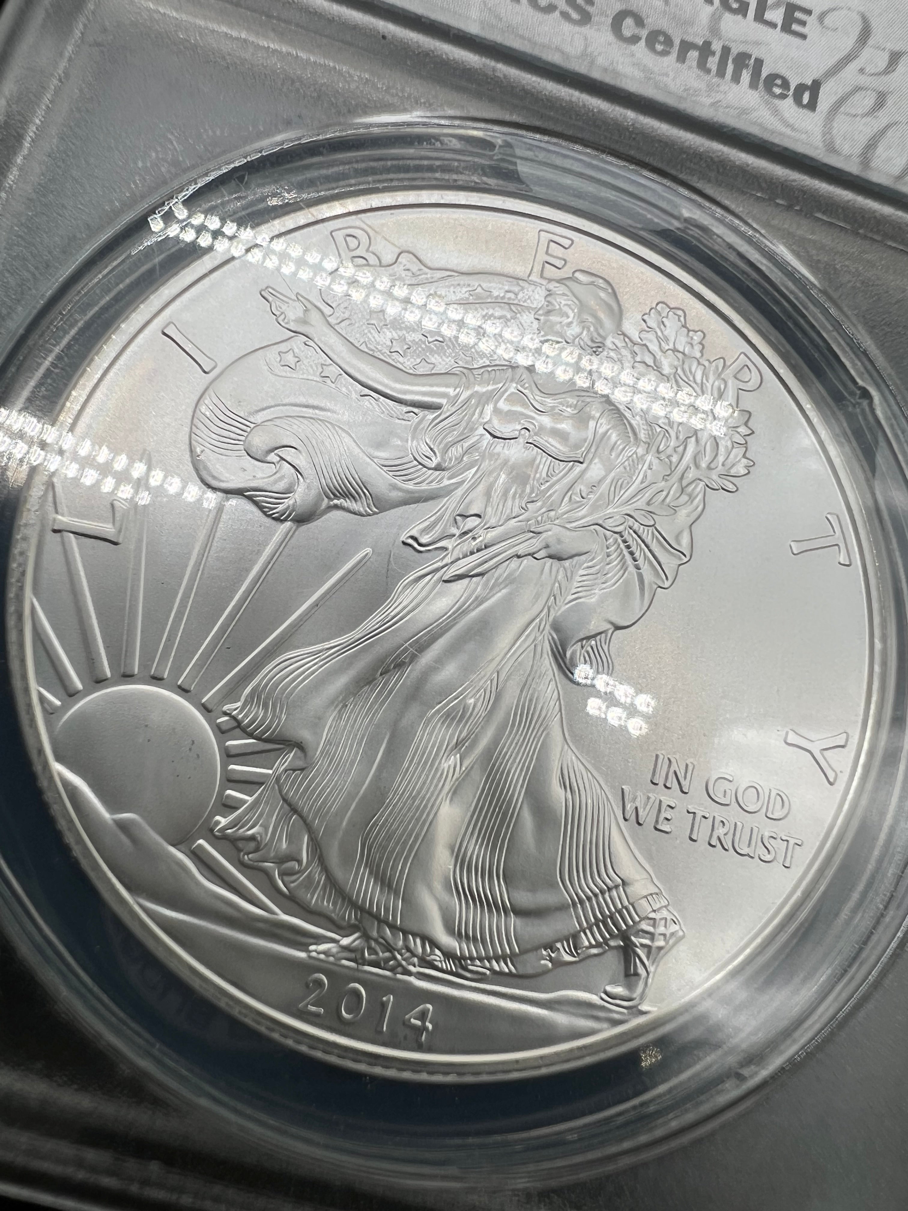 2014 MS70 American Silver Eagle ANACS