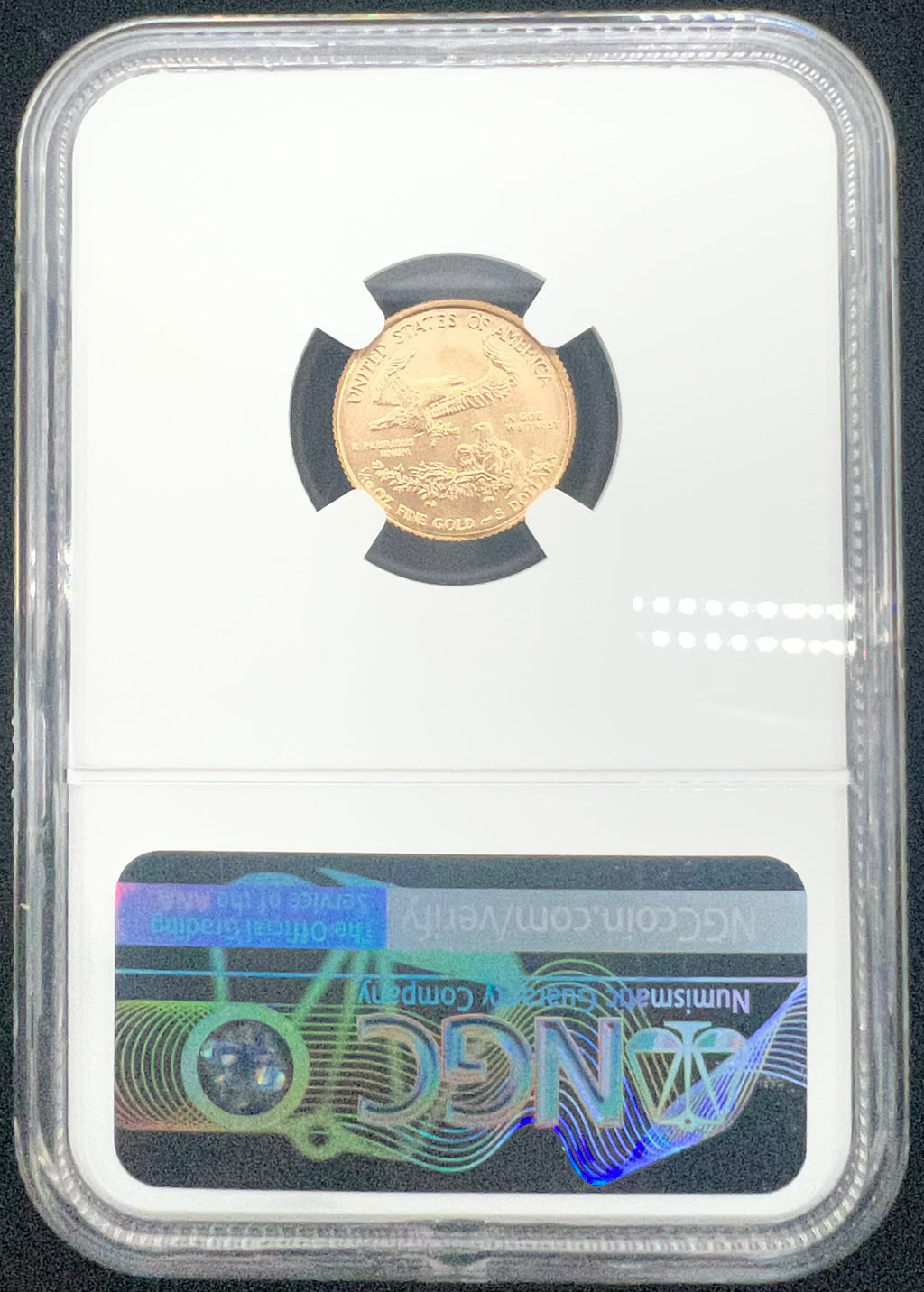2015 1/10 American Gold Eagle MS69 NGC