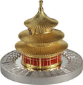 2025 Samoa Temple Of Heaven 3oz Silver Statue