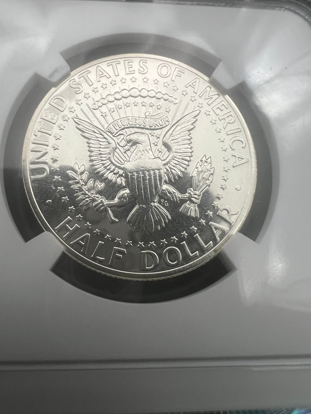 1964 Accent Hair PF67 Kennedy Half Dollar NGC