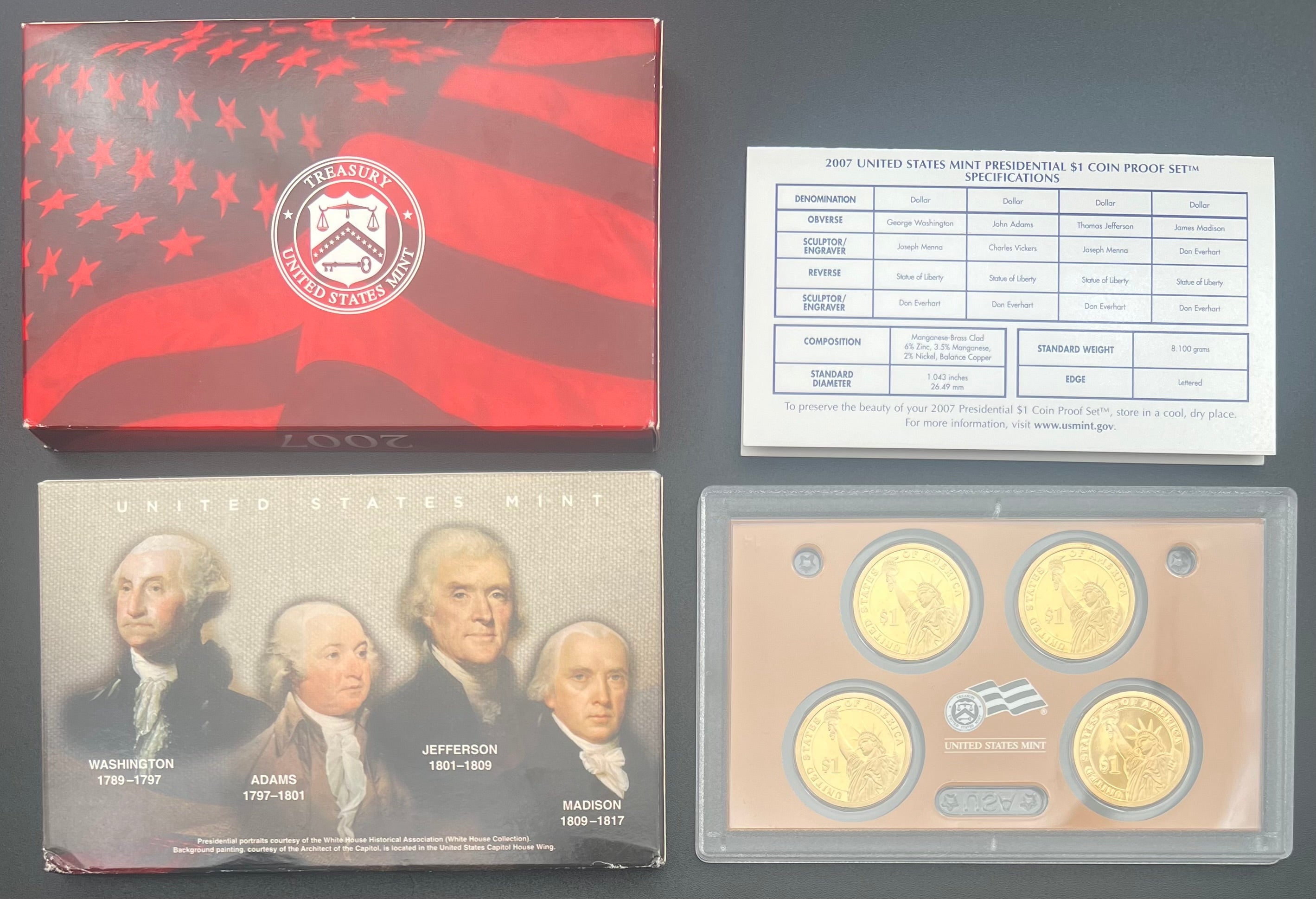 2007-S 90% Silver US Mint Proof Set