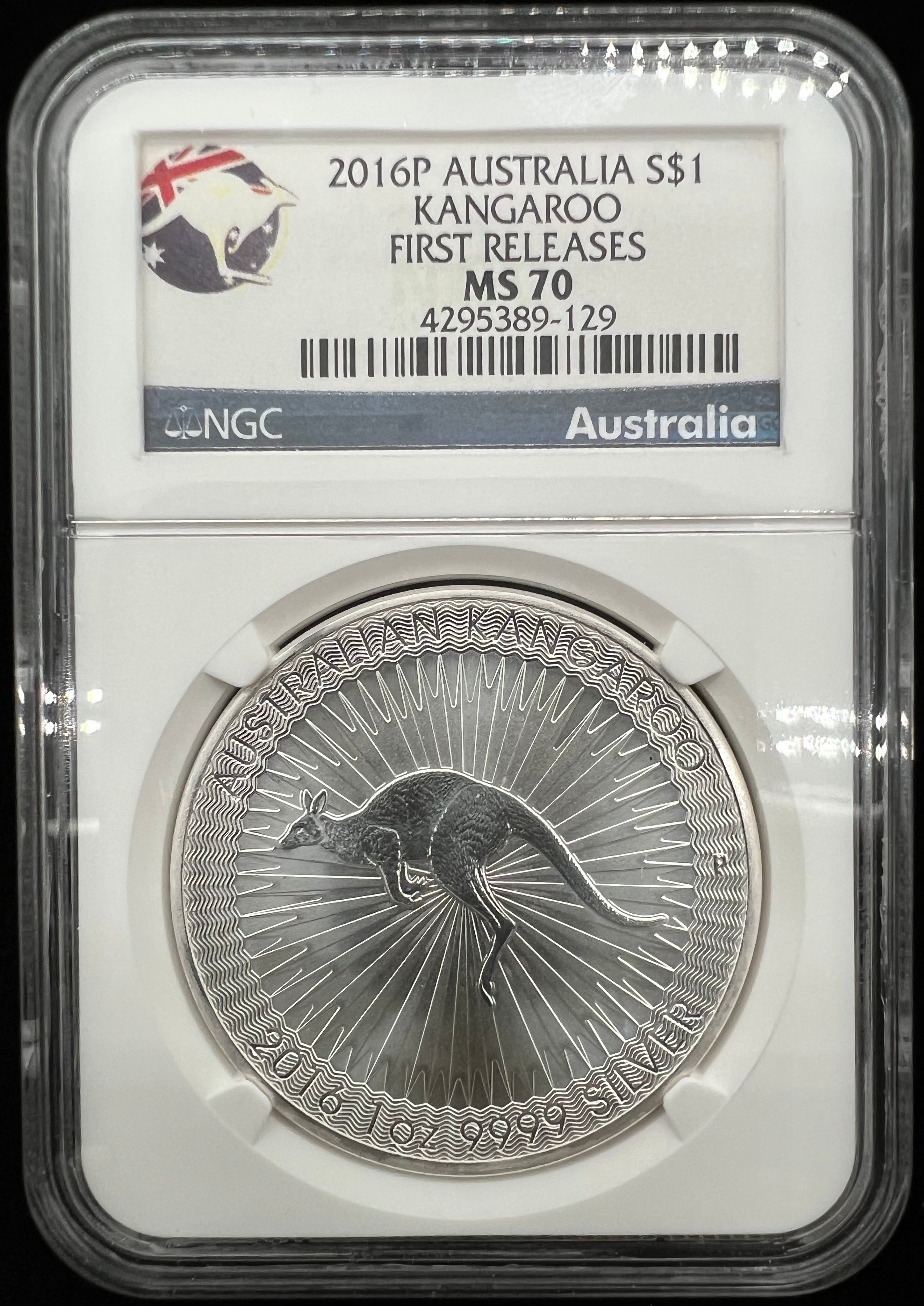 2016 MS70 Australia Kangaroo NGC