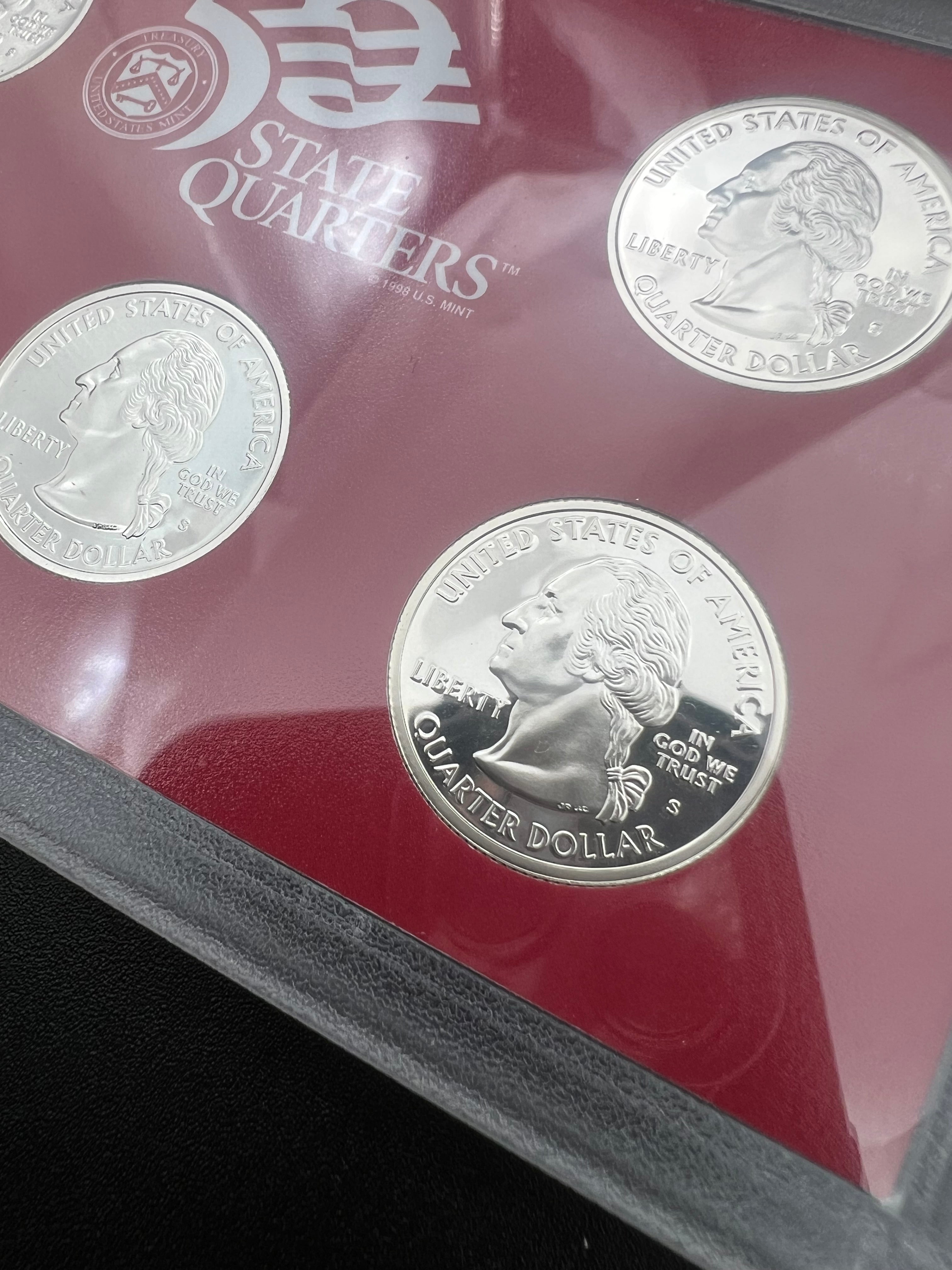2002-S 90% Silver US Mint Silver Proof Set