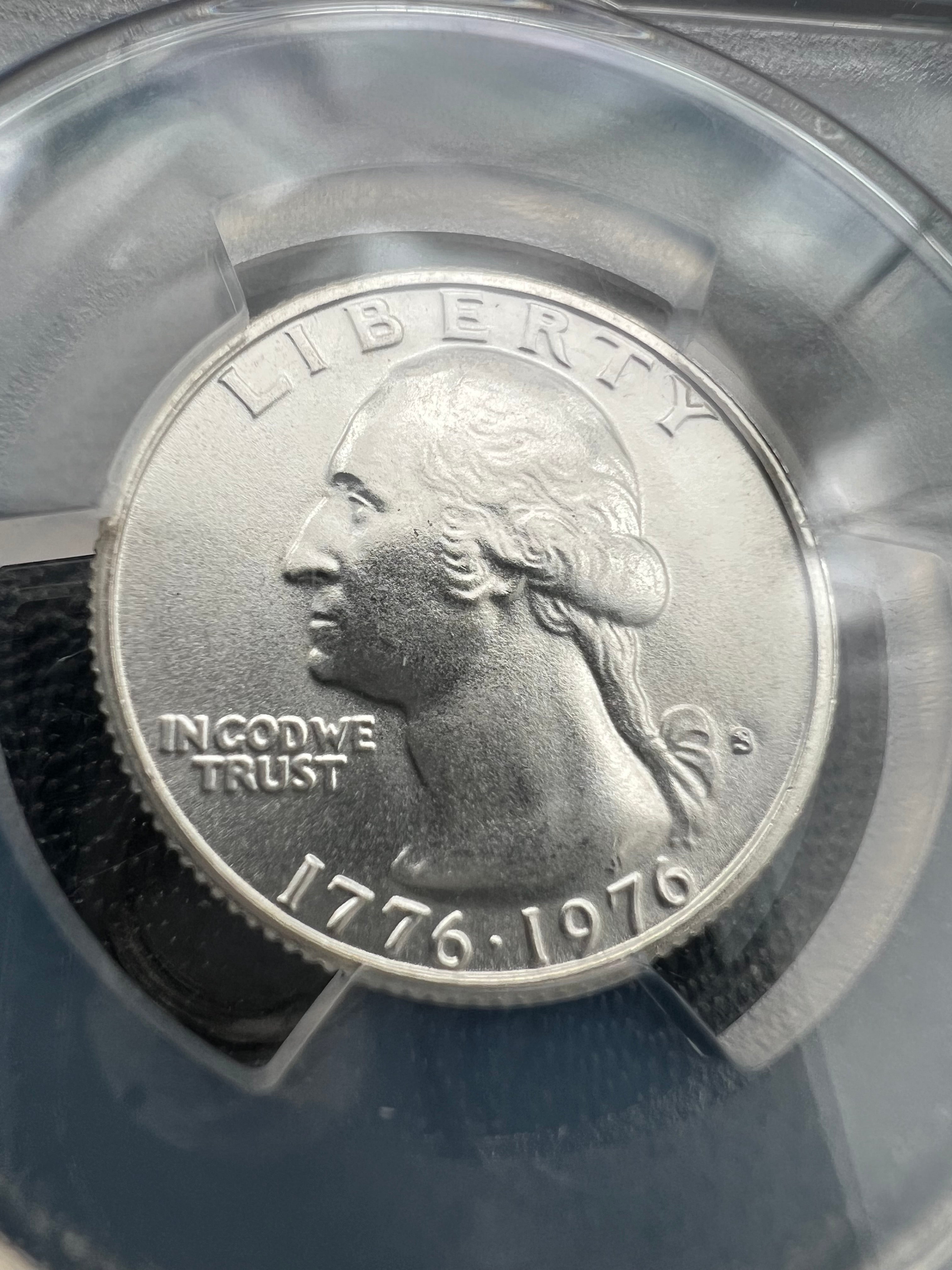 1976-S MS68 Bicentennial Silver Washington Quarter PCGS