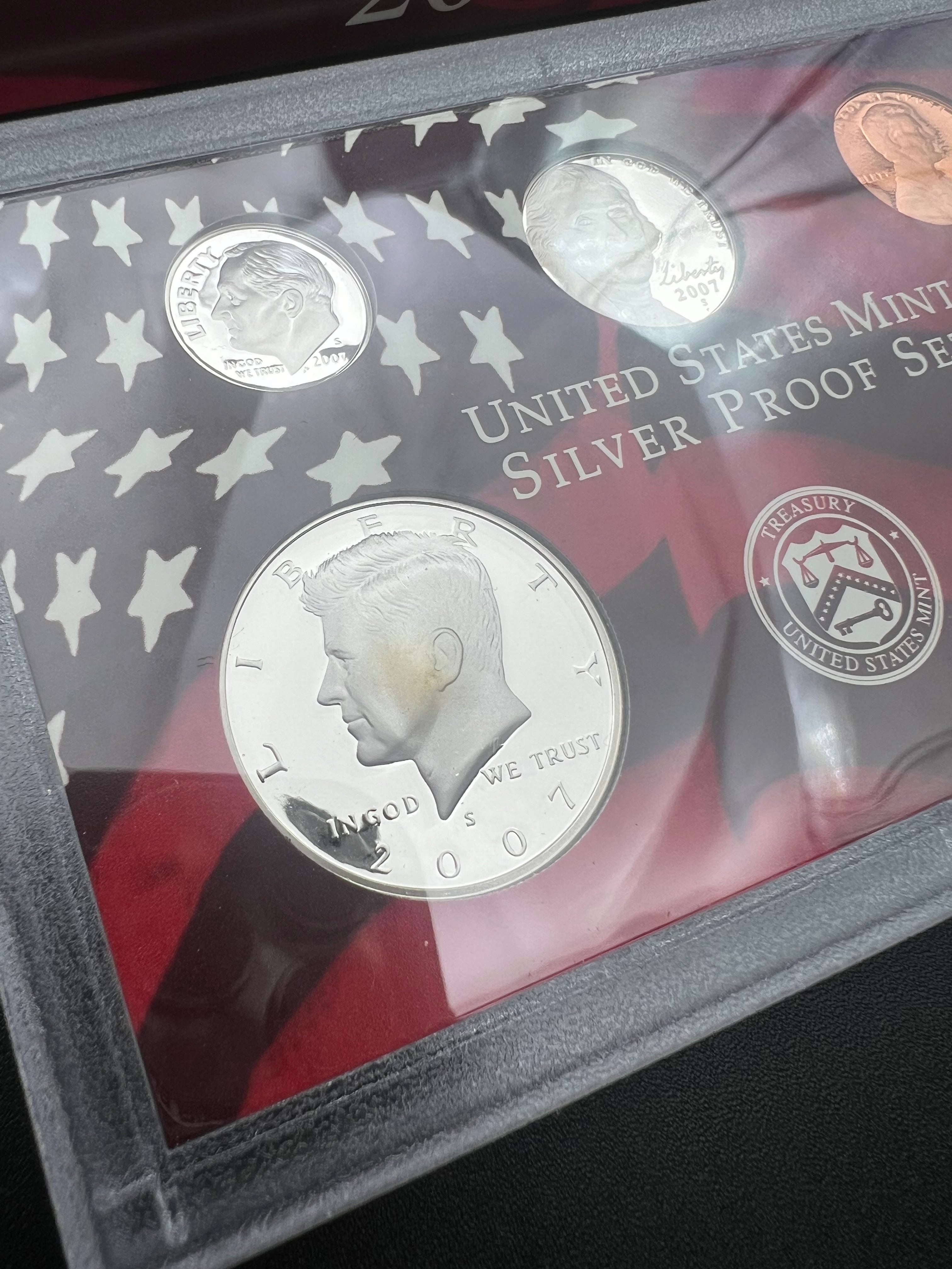 2007-S 90% Silver US Mint Proof Set