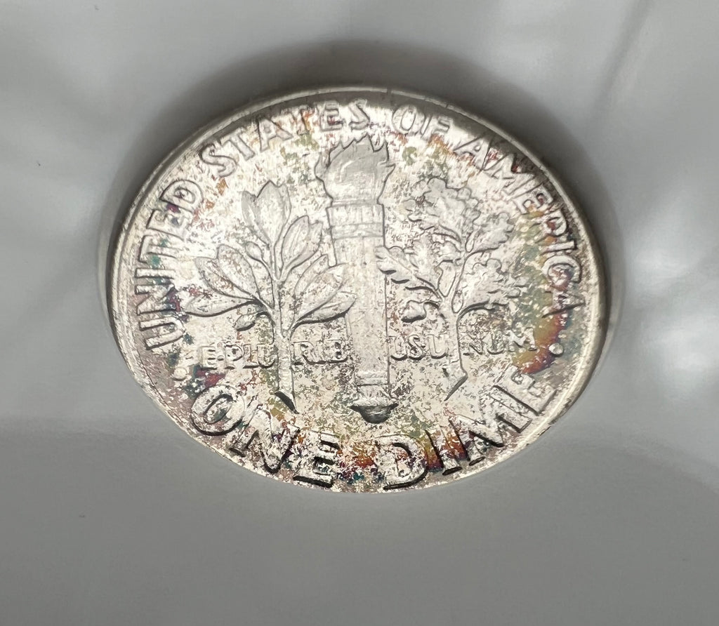 1962 NGC Fatty Sample Slab Slight Toning