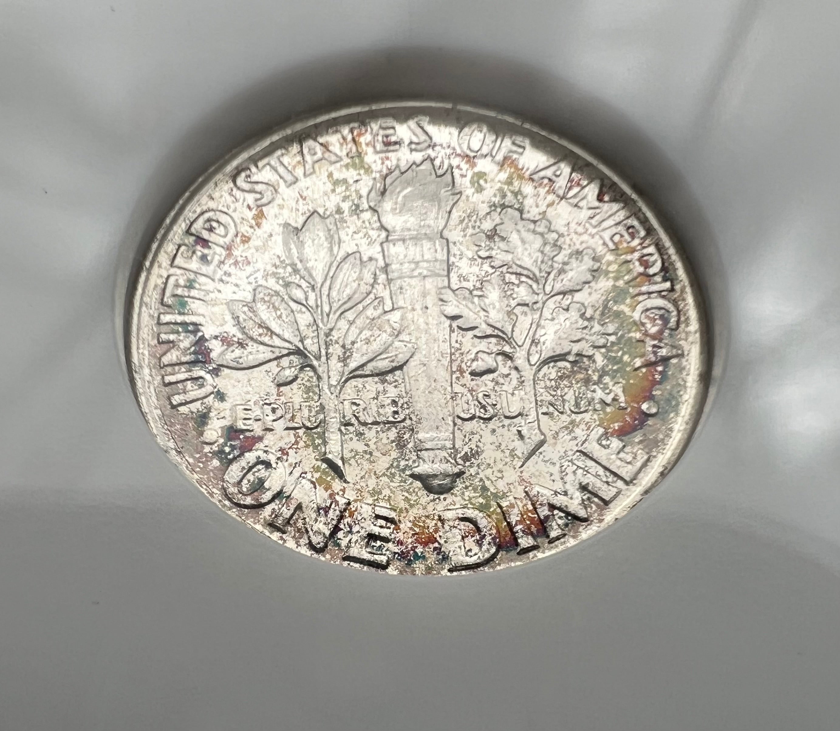 1962 NGC Fatty Sample Slab Slight Toning
