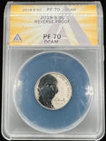 2018-S RP70 DCAM Jefferson Nickel ANACS Reverse Proof