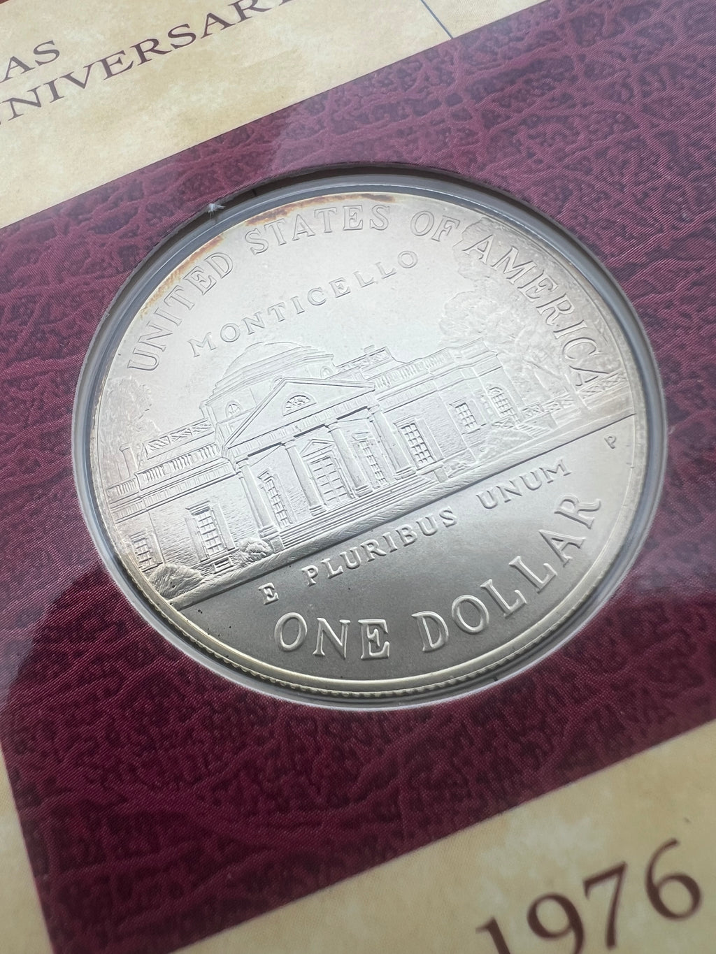 The Thomas Jefferson Coinage And Currency Set 90% Silver Dollar - Beautiful Toner Nickel
