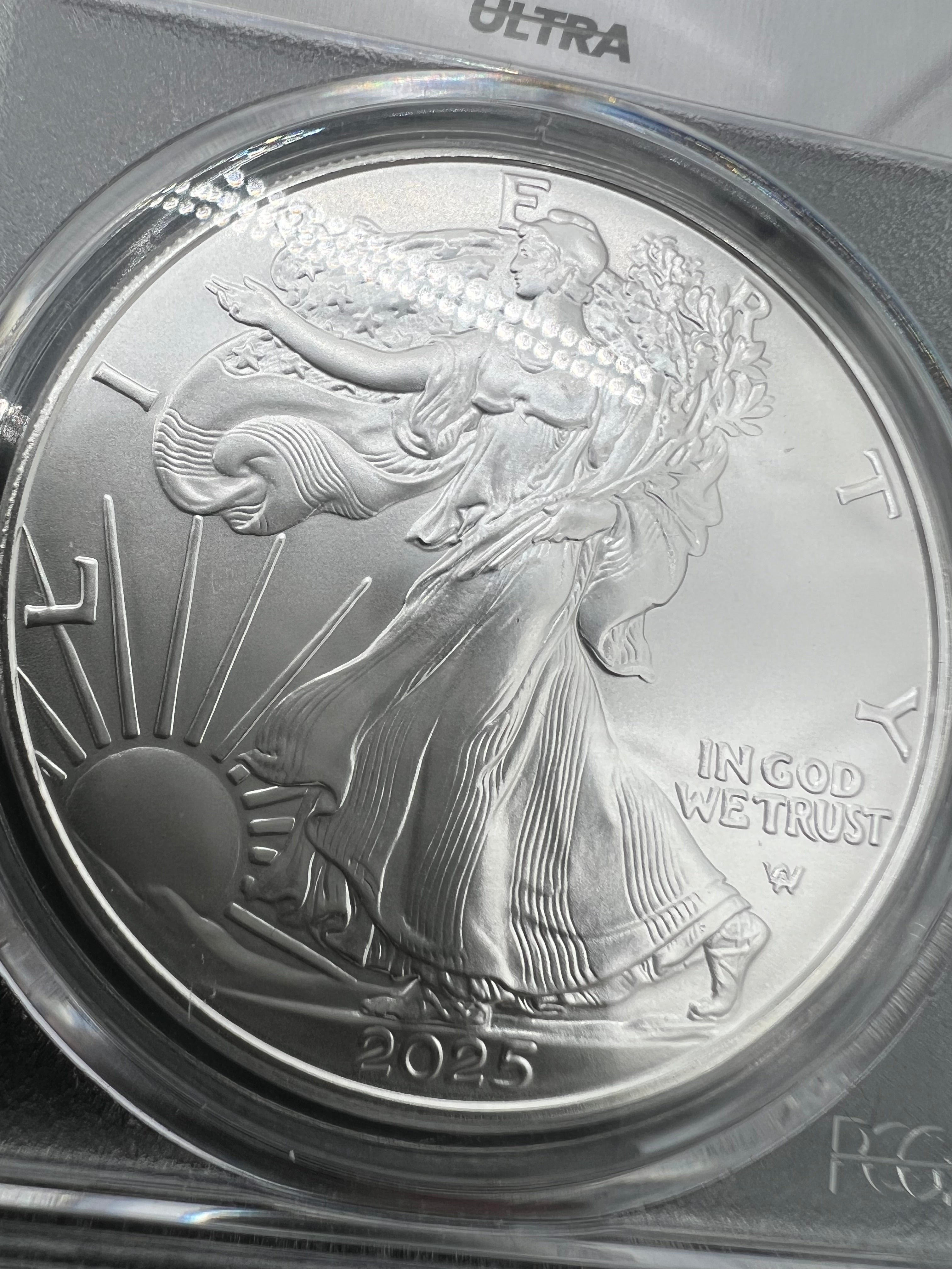 2025 MS70 American Silver Eagle PCGS
