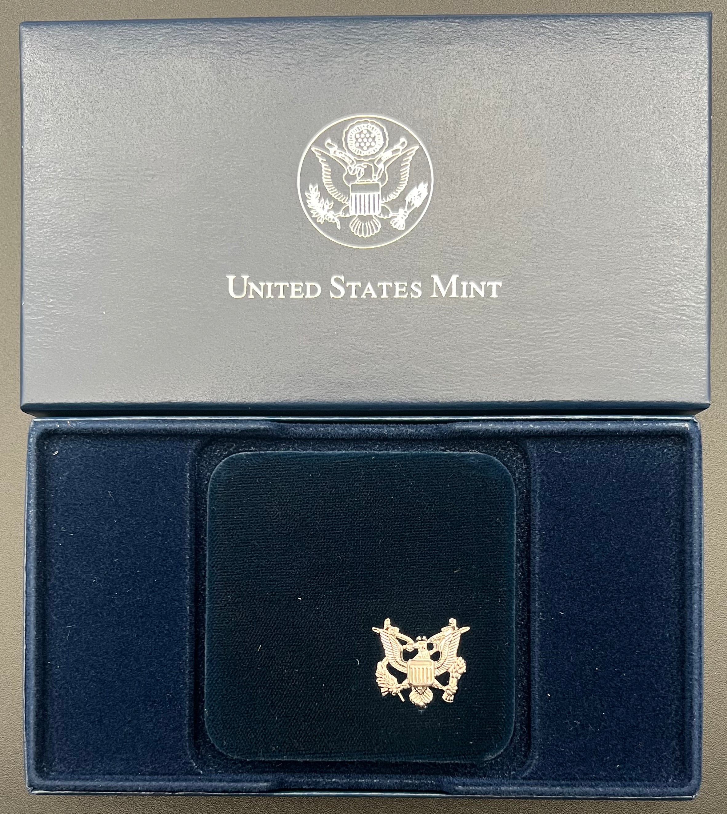 2005-P 90% Proof Marine Corps 230th Anniversary Silver Dollar