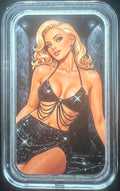 Bullion Baddies Onyx 1oz Silver Bar