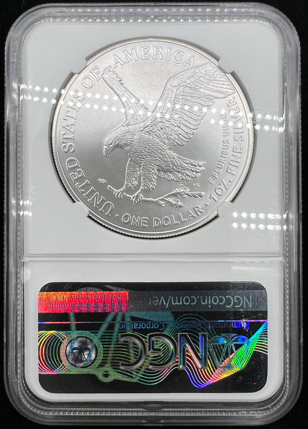 2021 T2 MS70 American Silver Eagle