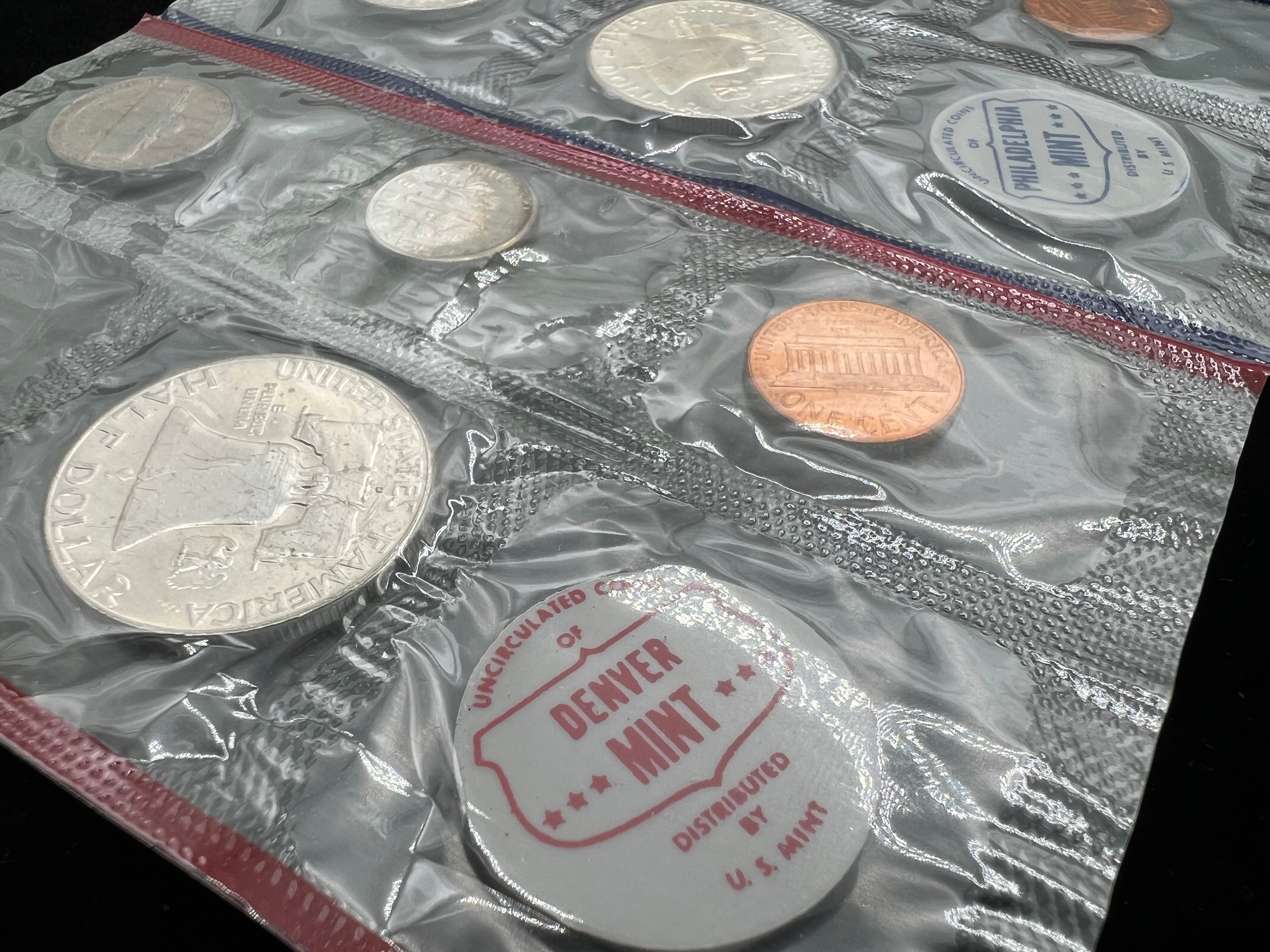 1962 Uncirculated Set P&D 90% Silver