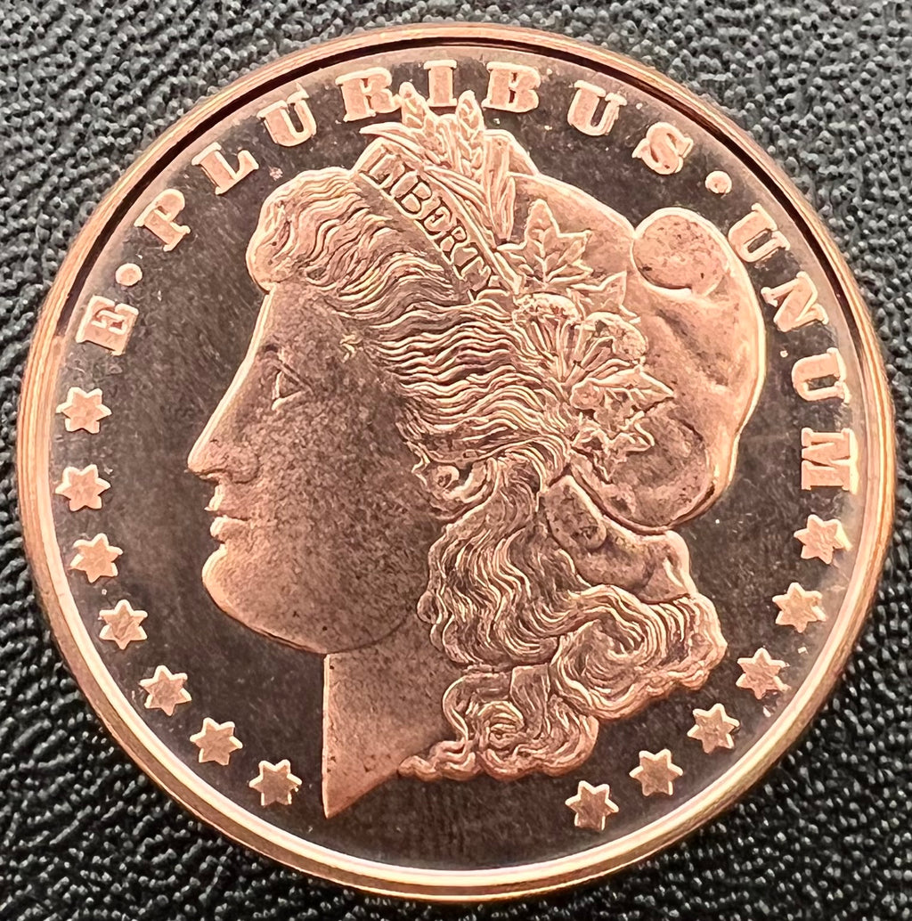 1oz Copper Morgan Design