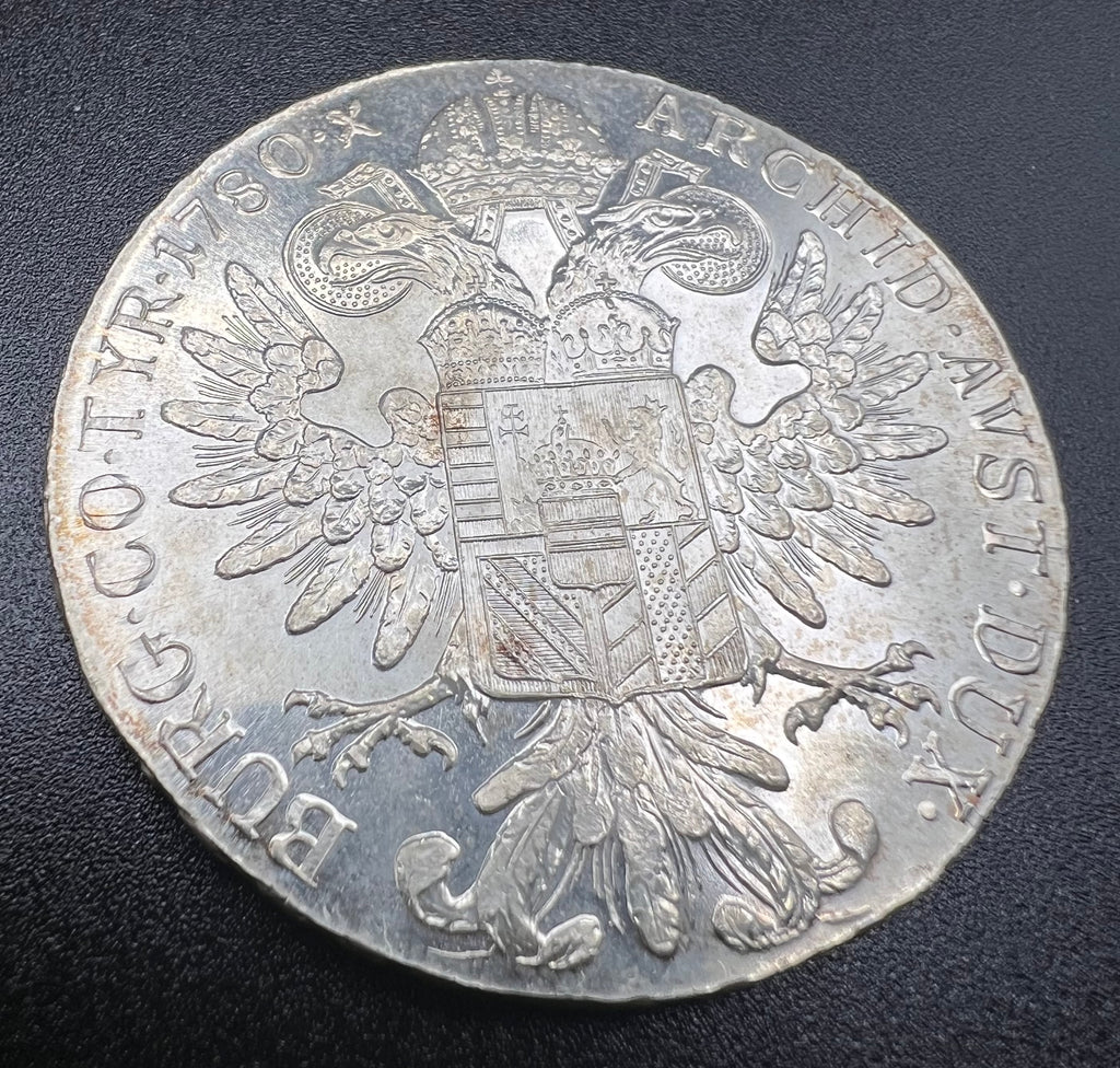 1780 Austria Maria Theresa Thaler Silver Restrike