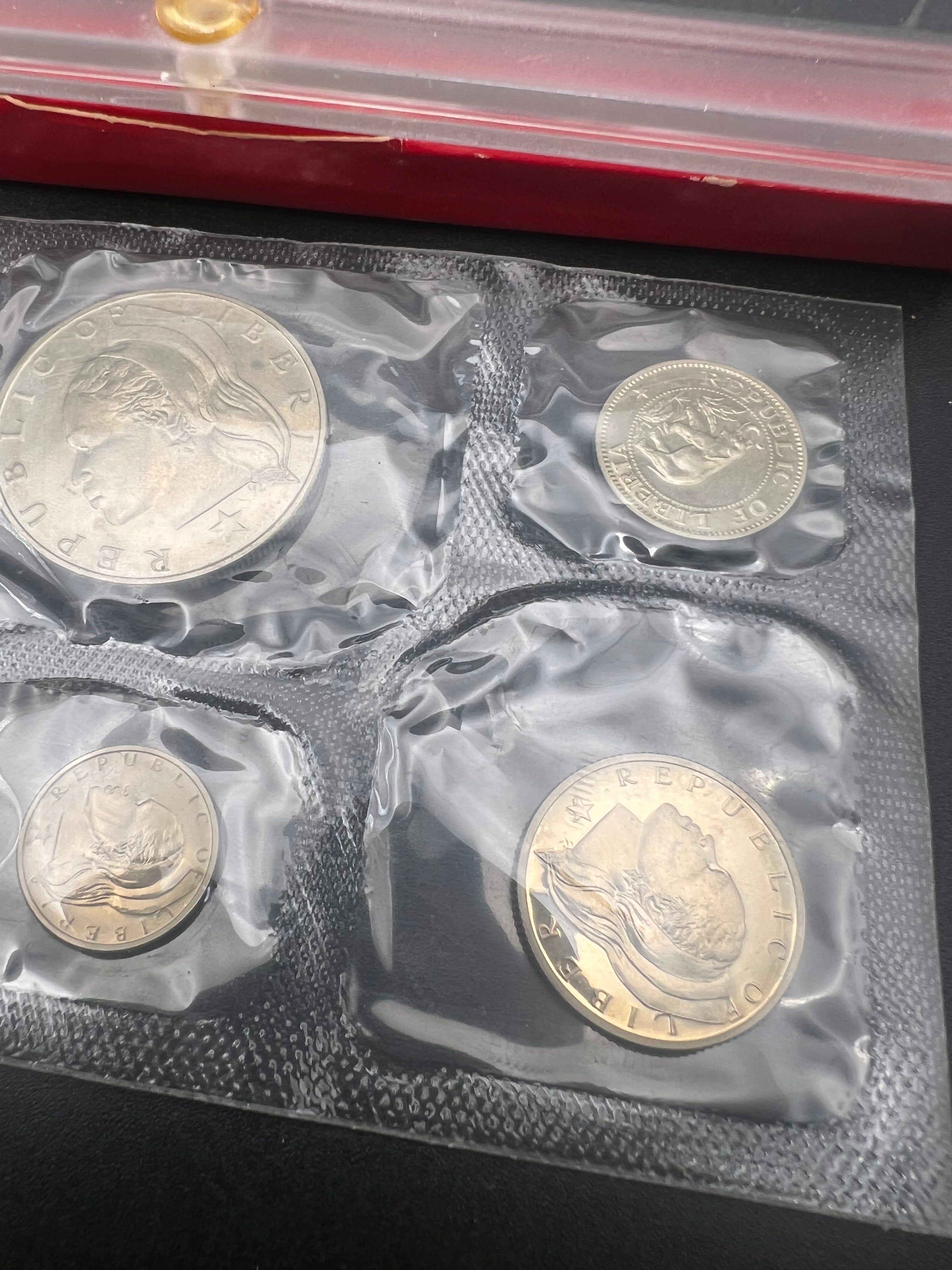 1970 Republic Of Liberia Proof Set