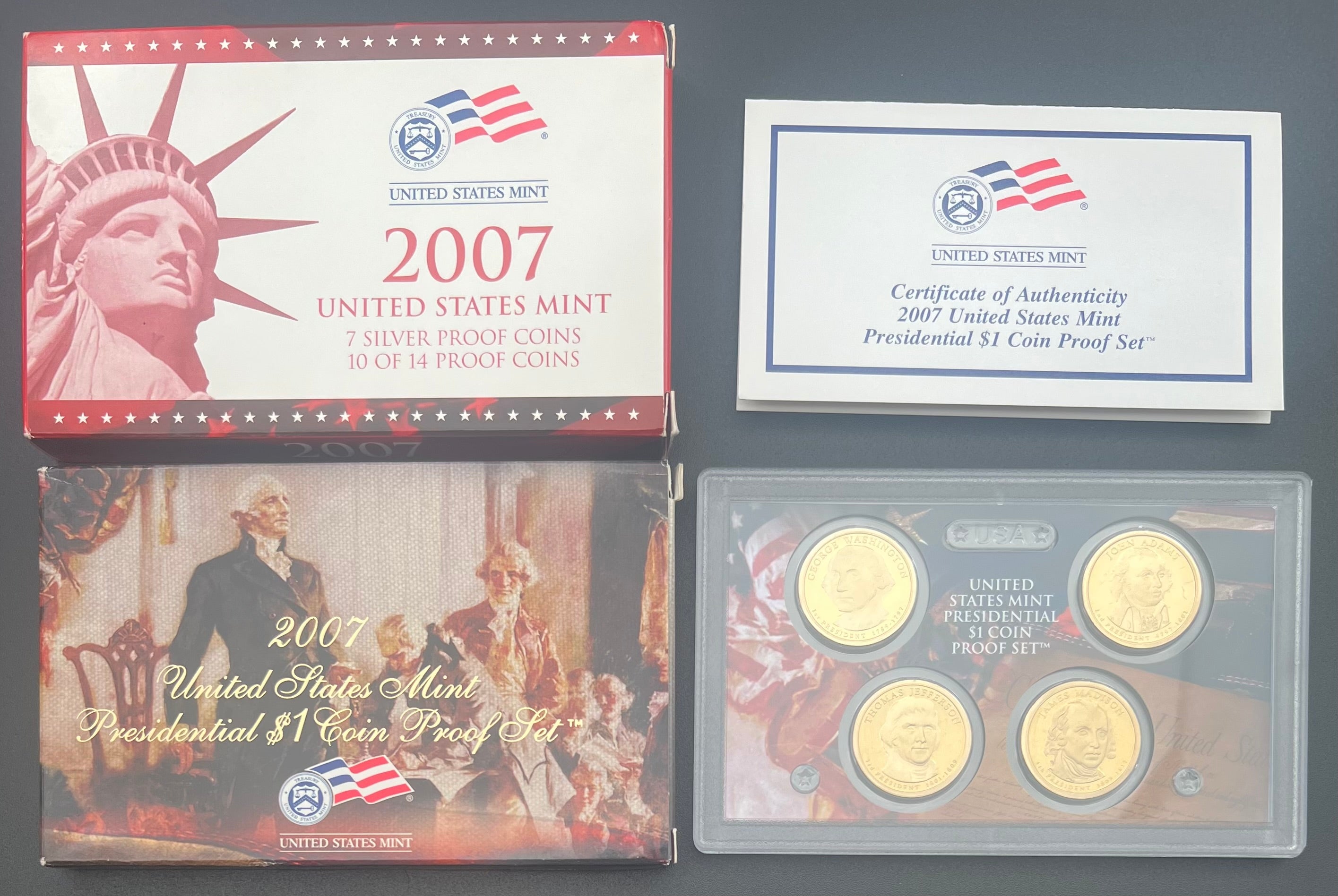 2007-S 90% Silver US Mint Proof Set