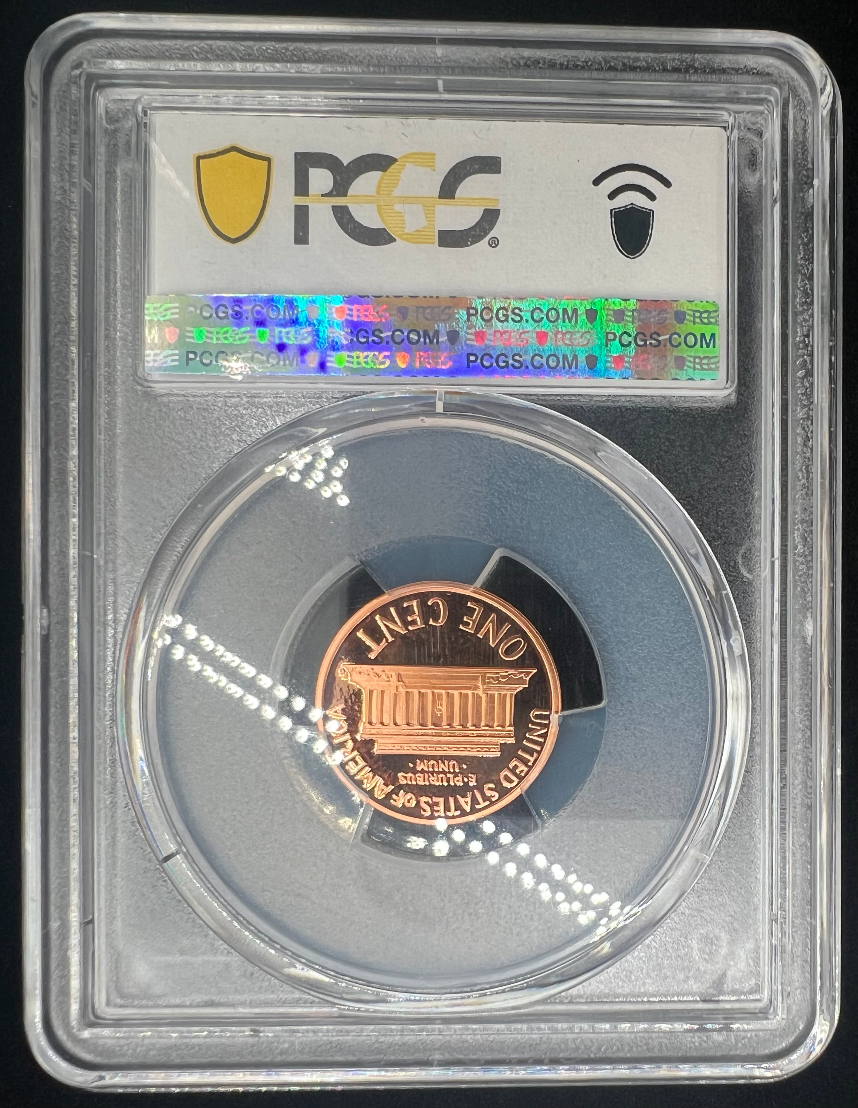 1990-S PR70 DCAM Lincoln Cent PCGS
