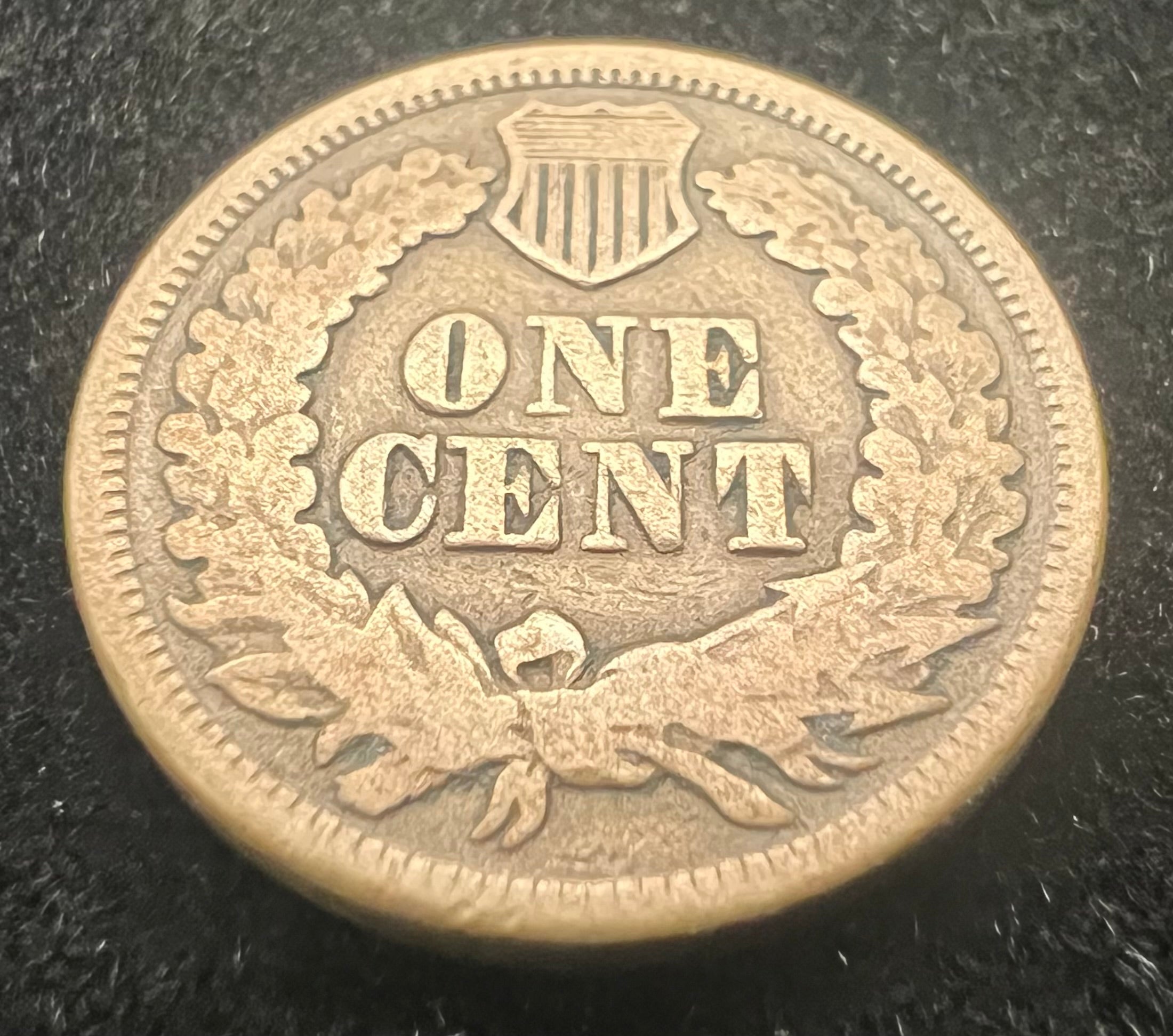 1863 Indian Head Cent