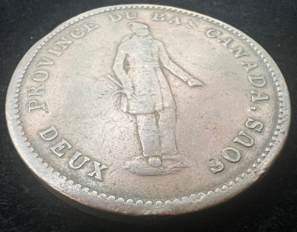 1837 1 Penny Lower Canada Bank Token