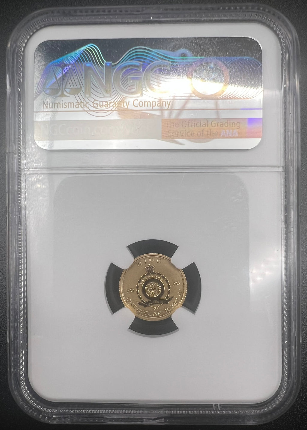 2026 Niue Gold Ankylosaurus NGC PF70 1g 22kt