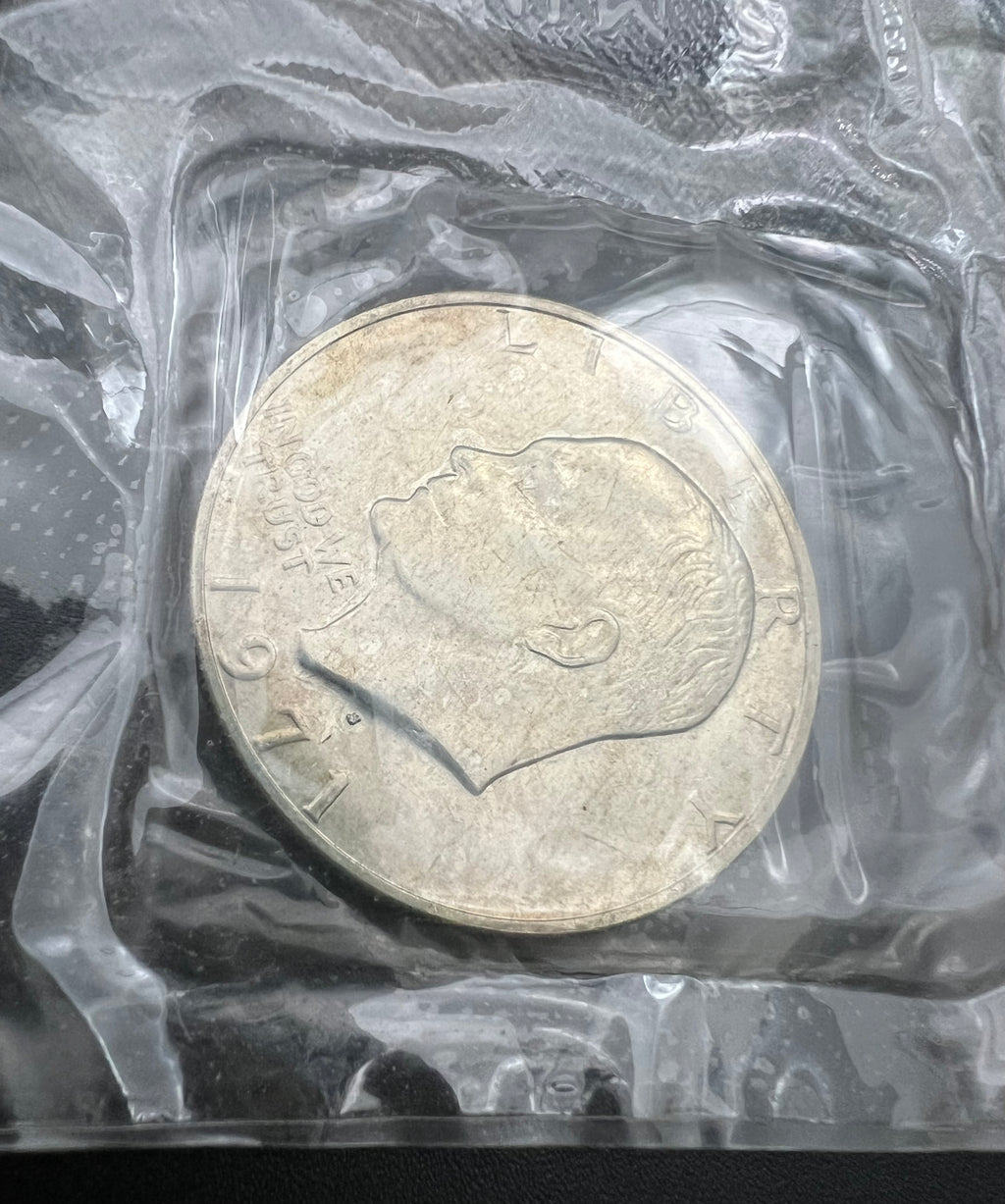 40% Silver 1971 Uncirculated Eisenhower Silver Dollar