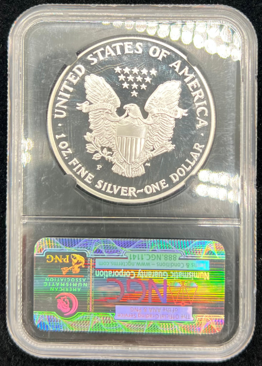 1993-P PR69 American Silver Eagle NGC