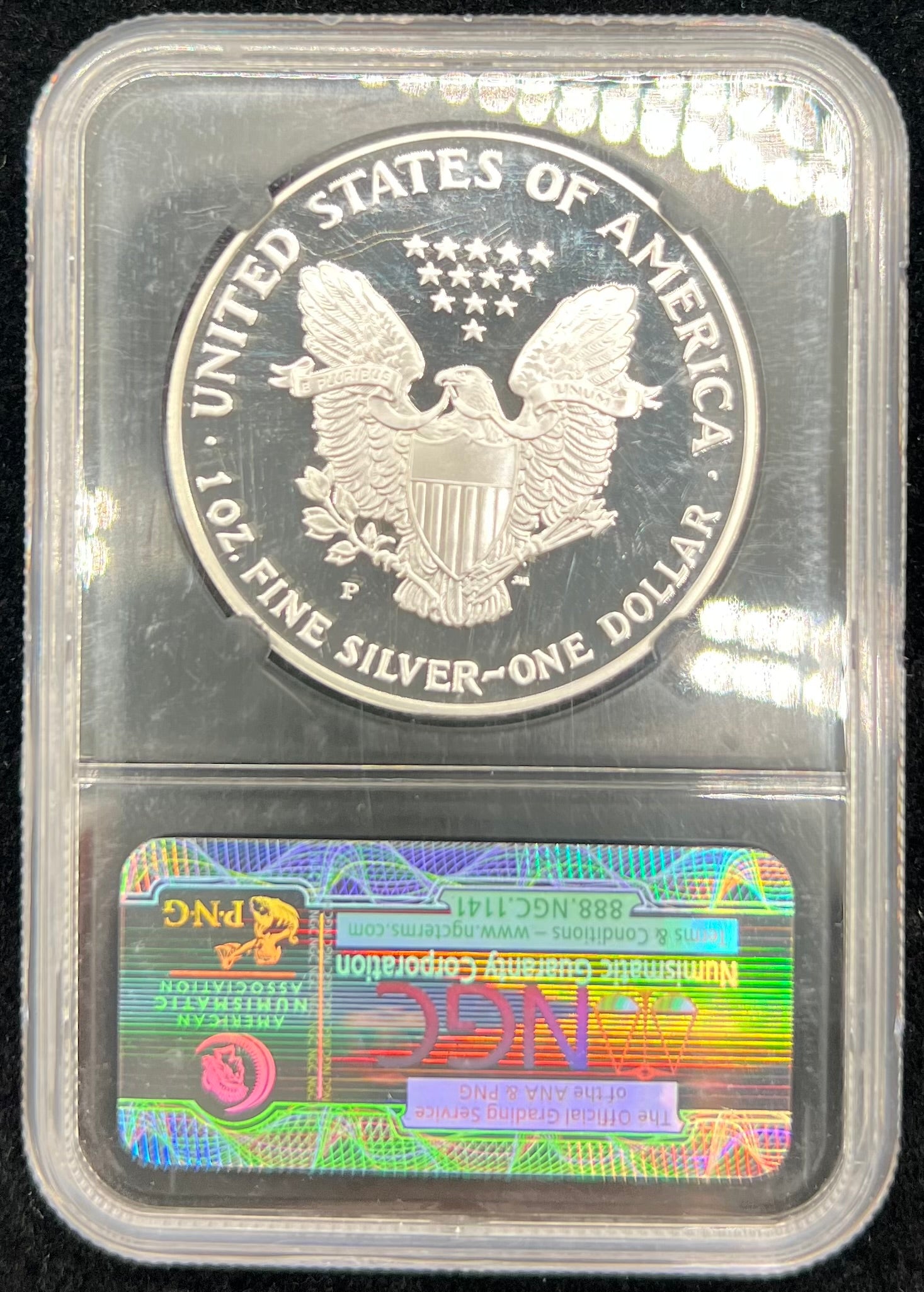 1993-P PR69 American Silver Eagle NGC