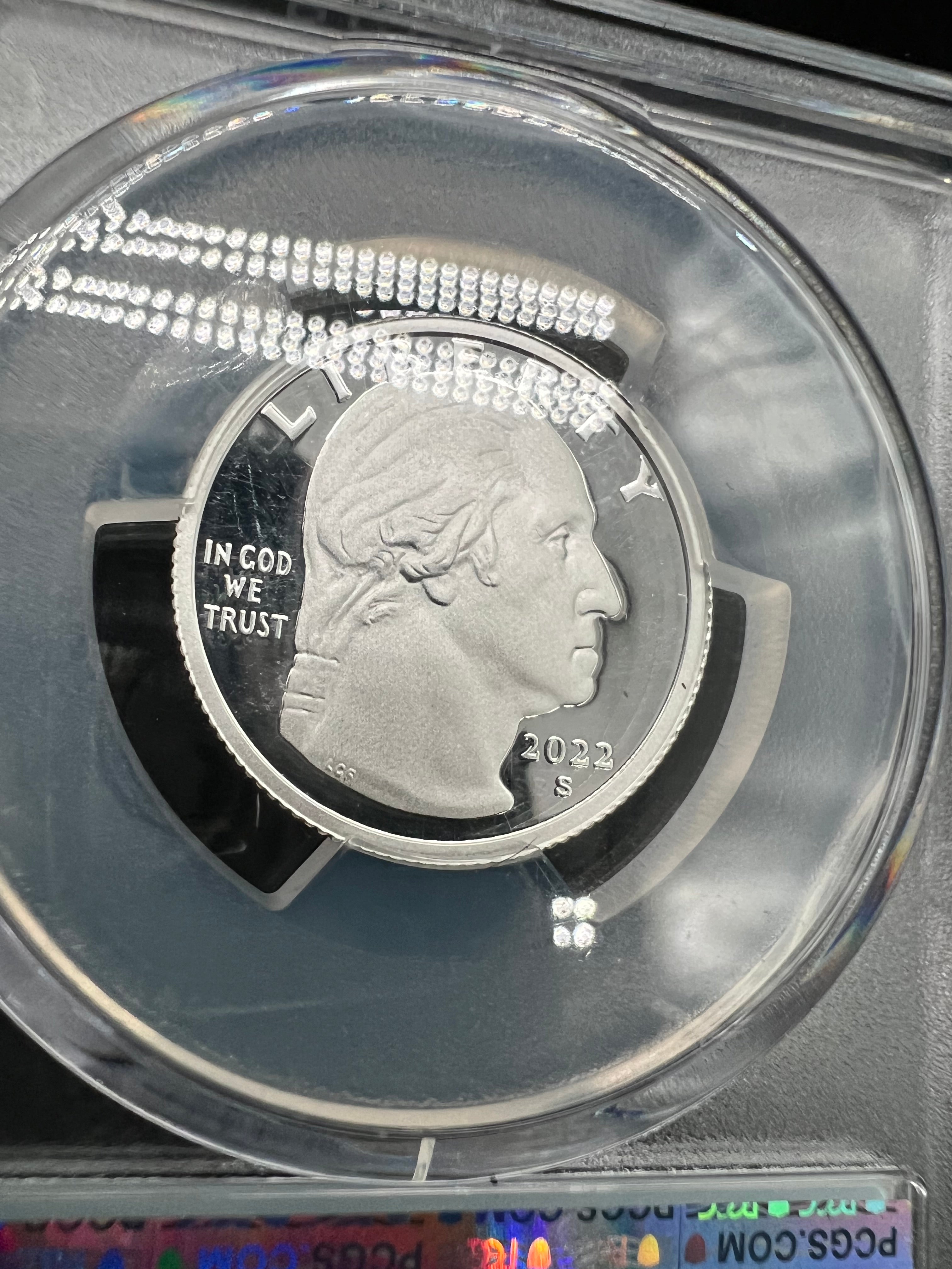 2022-S PR70 DCAM Silver Nina Otero-Warren Limited Edition Proof Set PCGS 1st Day