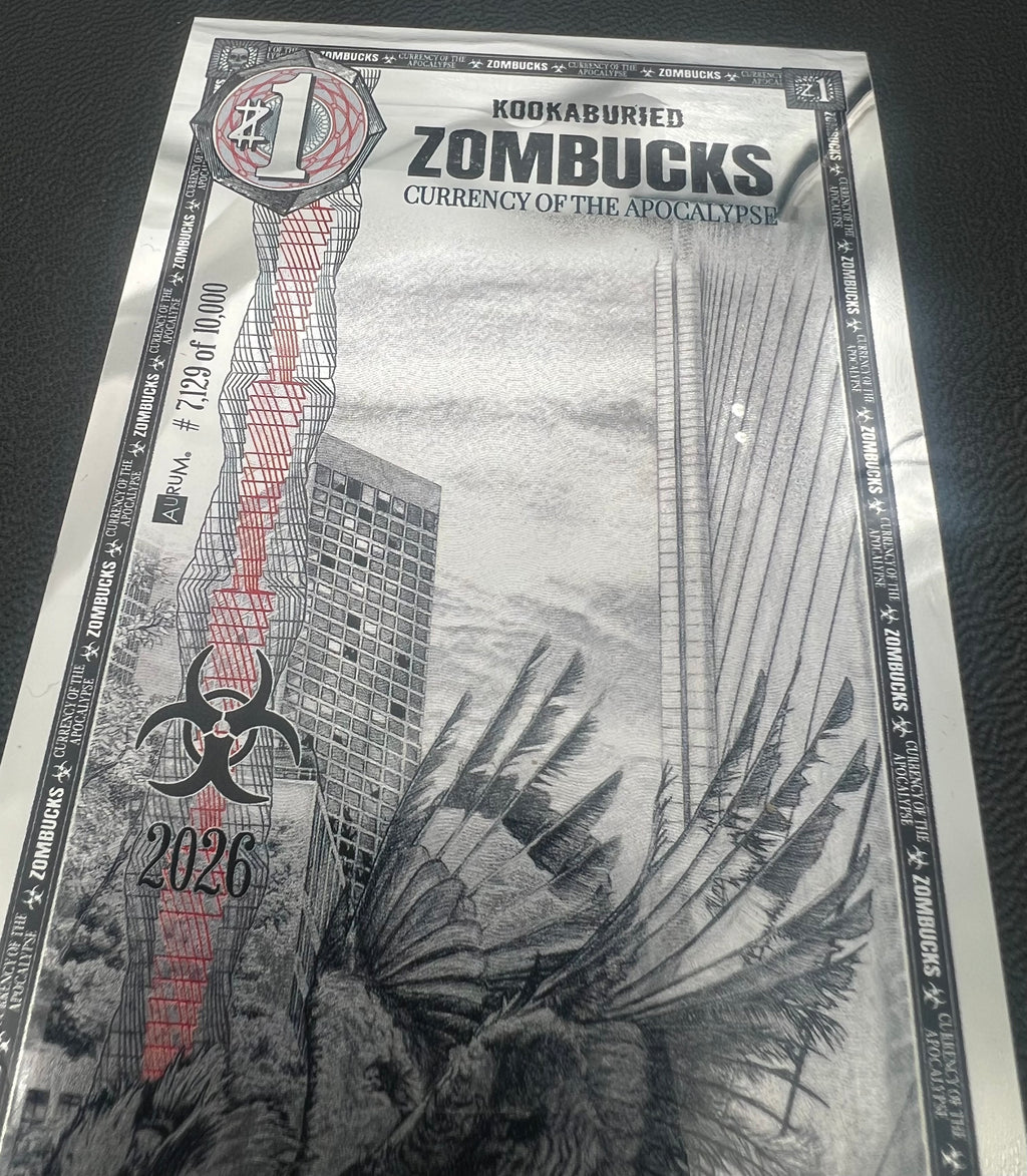 Kookaburied Zombucks Silverback Note 2026