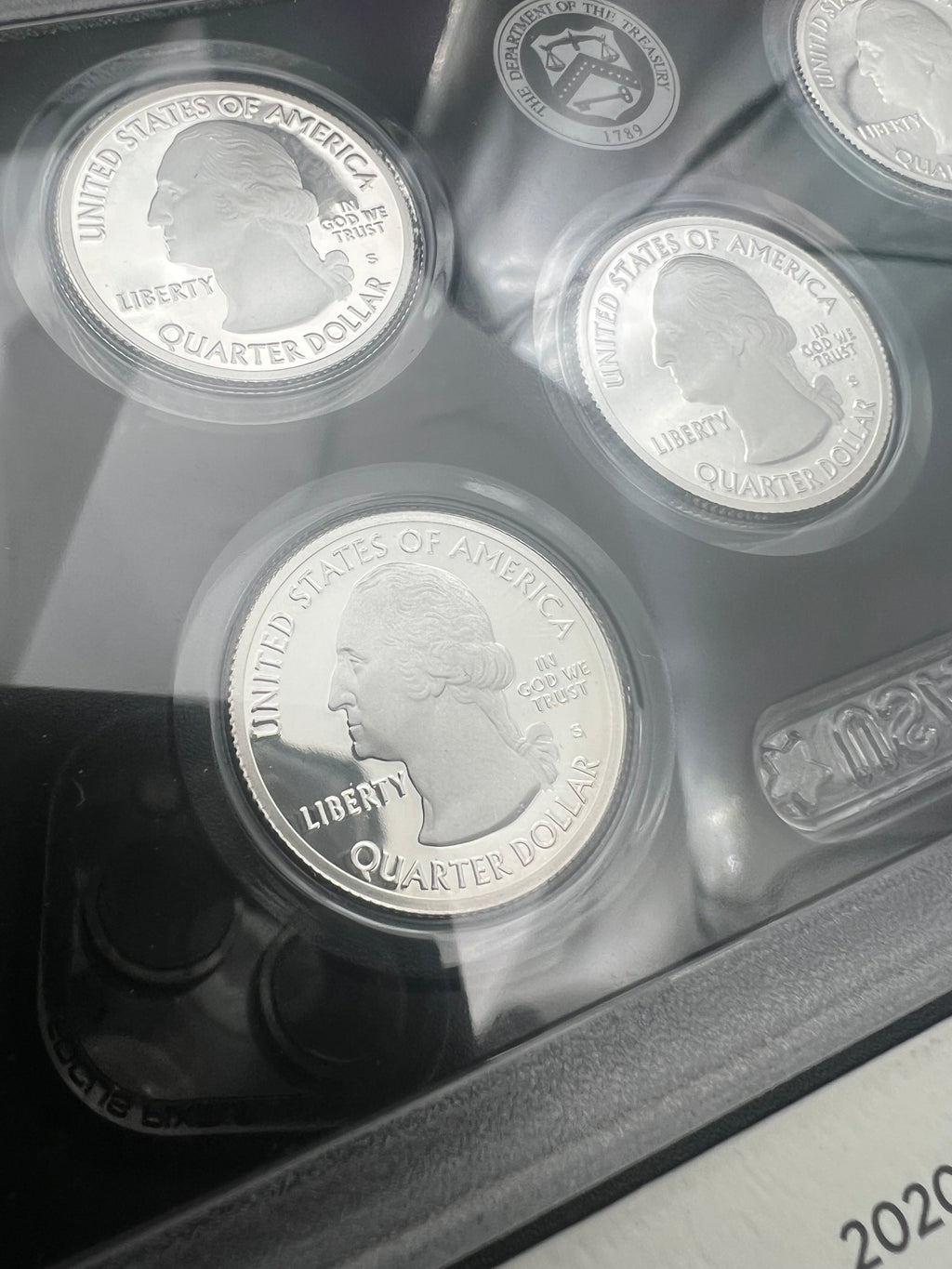 2020 90% Silver US Mint Proof America The Beautiful Silver Quarter Set (2 AVAILABLE)