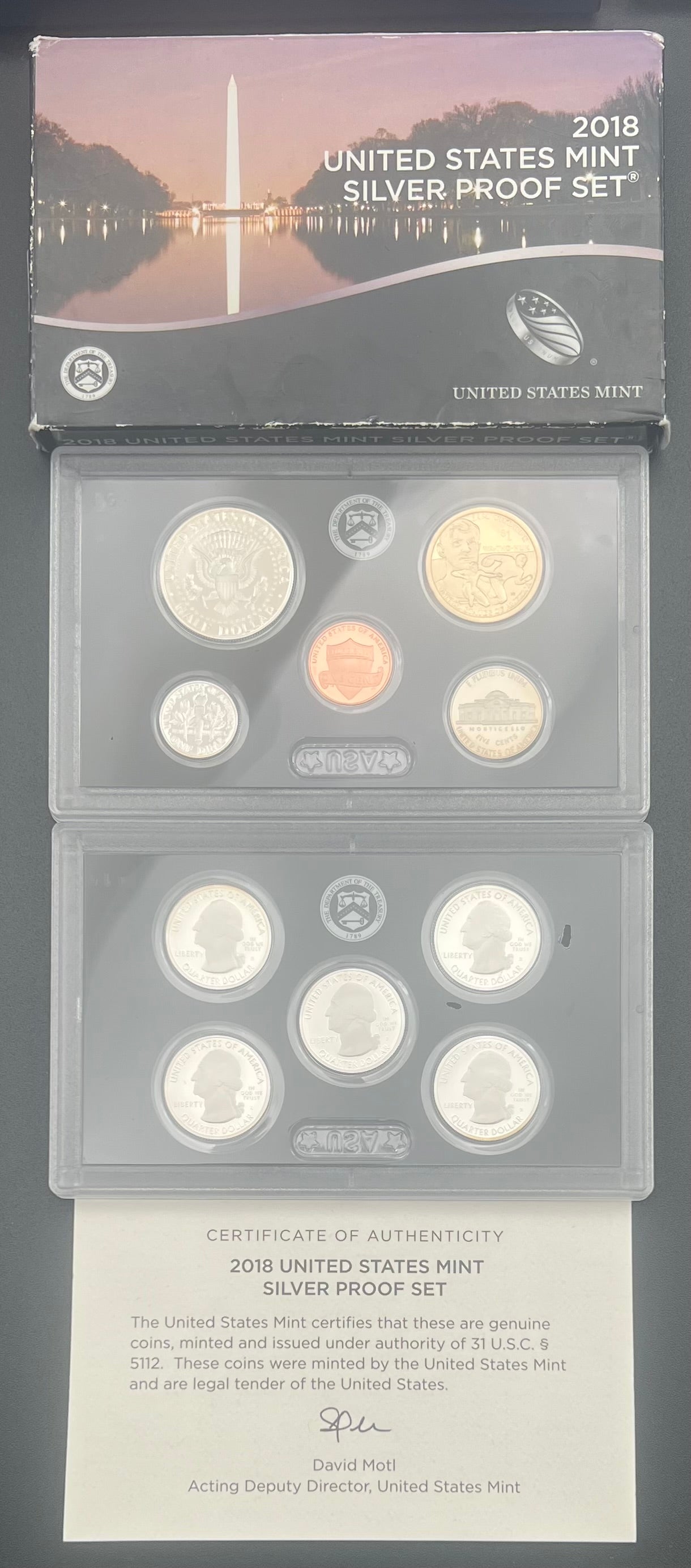 2018-S 90% Silver US Mint Proof Set
