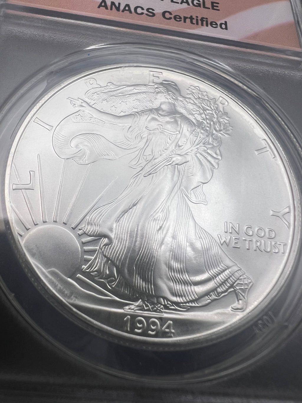 1994 MS70 American Silver Eagle ANACS